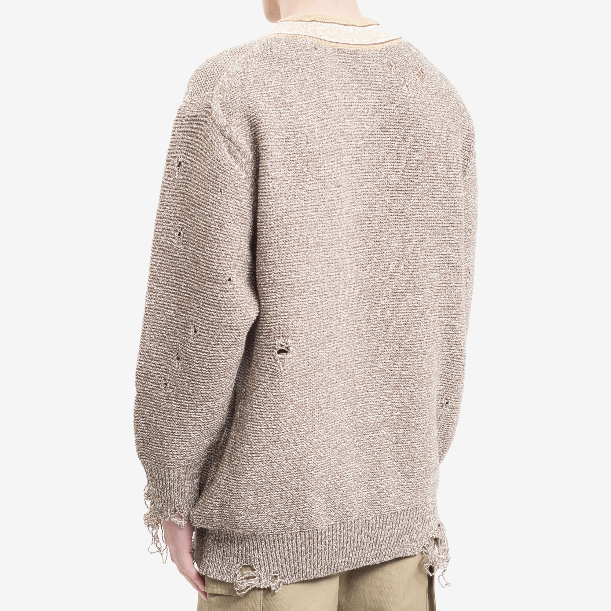 5G Distressed Knit Sweater - Image 4