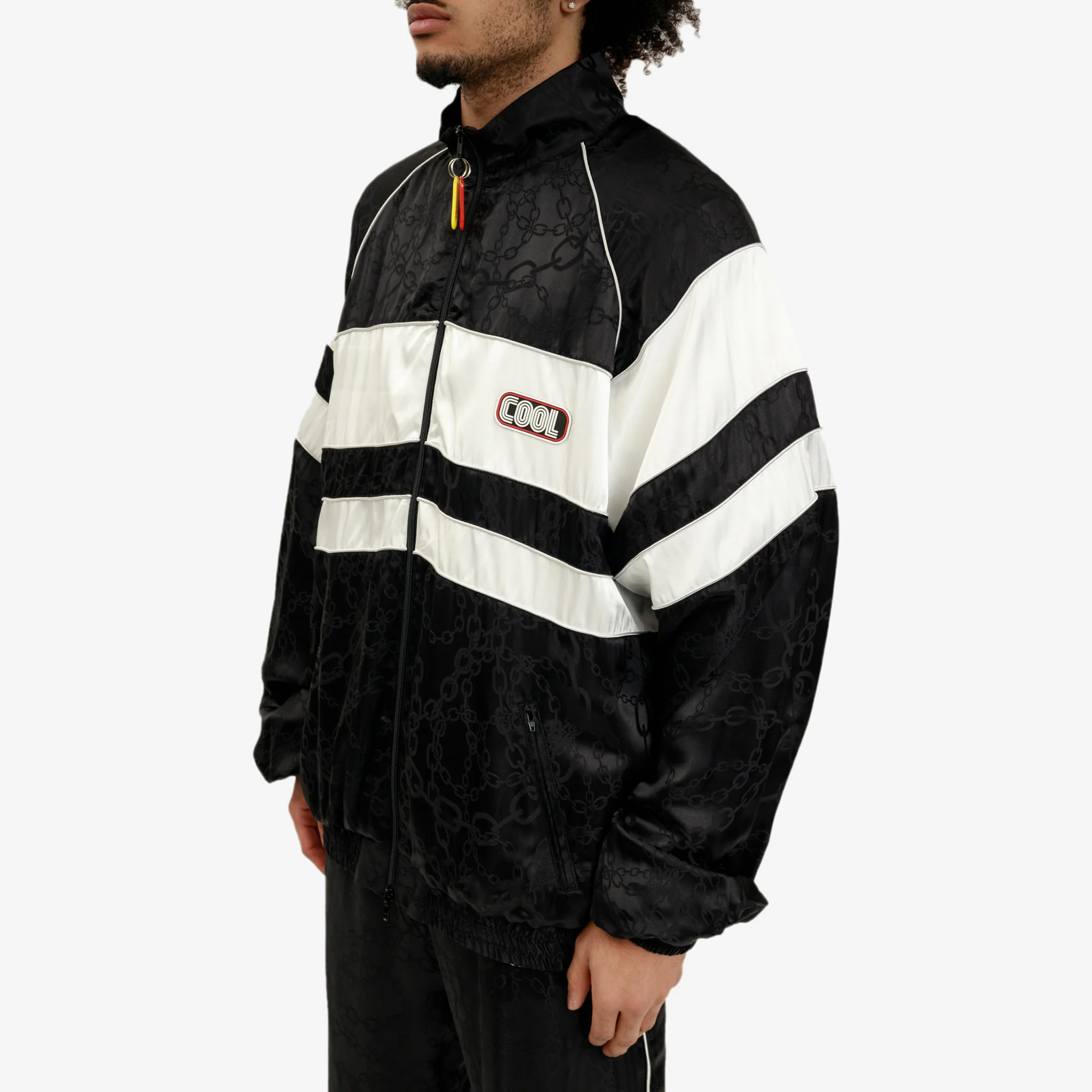 80's Silk Track Jacket - Image 3
