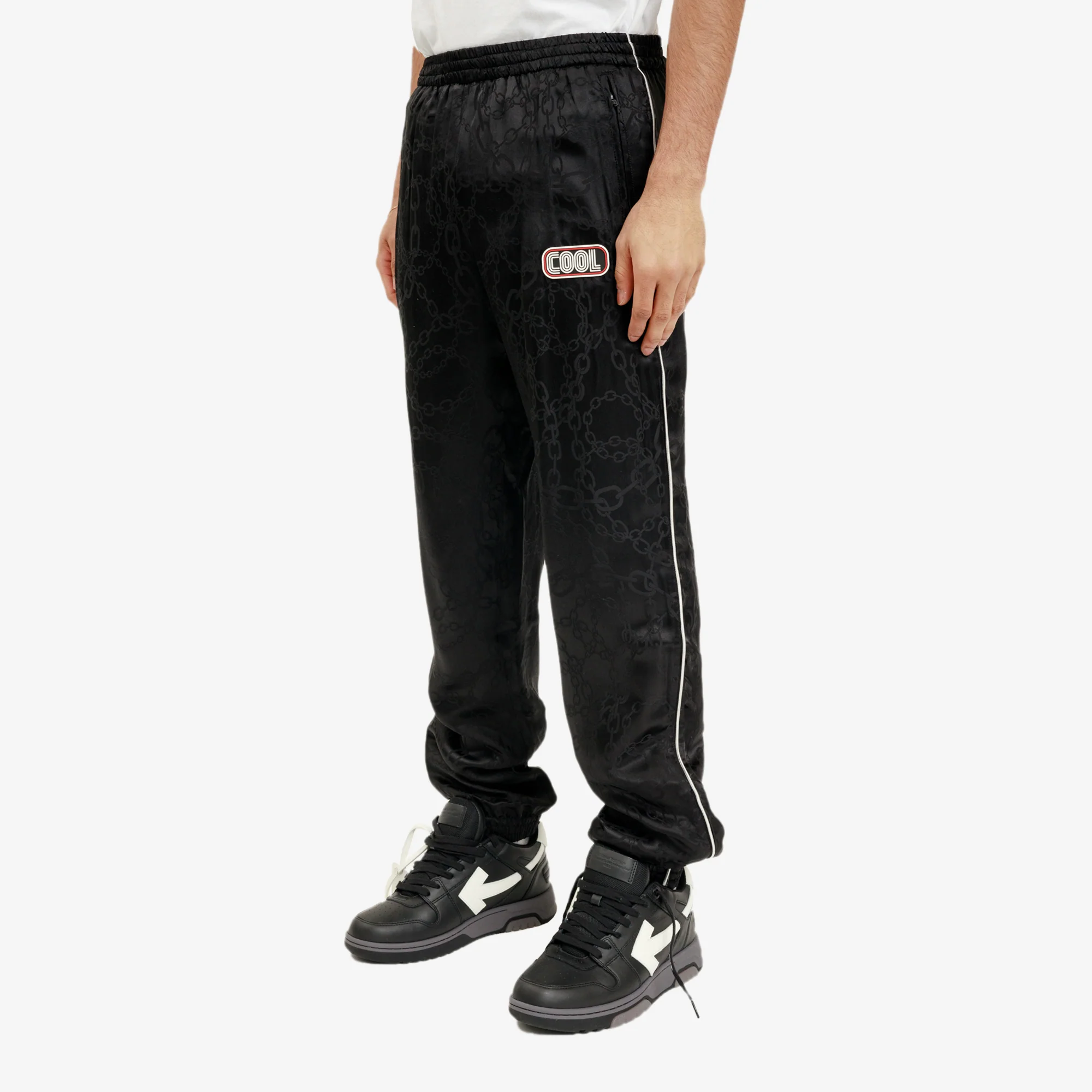 80's Silk Track Pants - Image 3