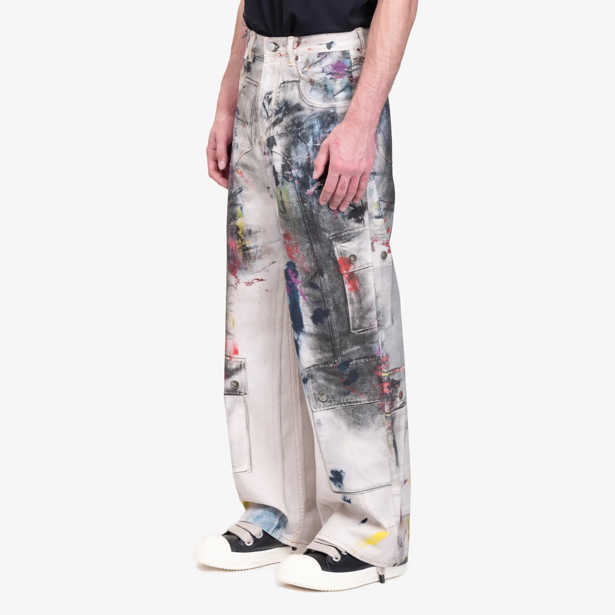 1981M Trompe Loeil Baggy Fit Jeans - Image 3