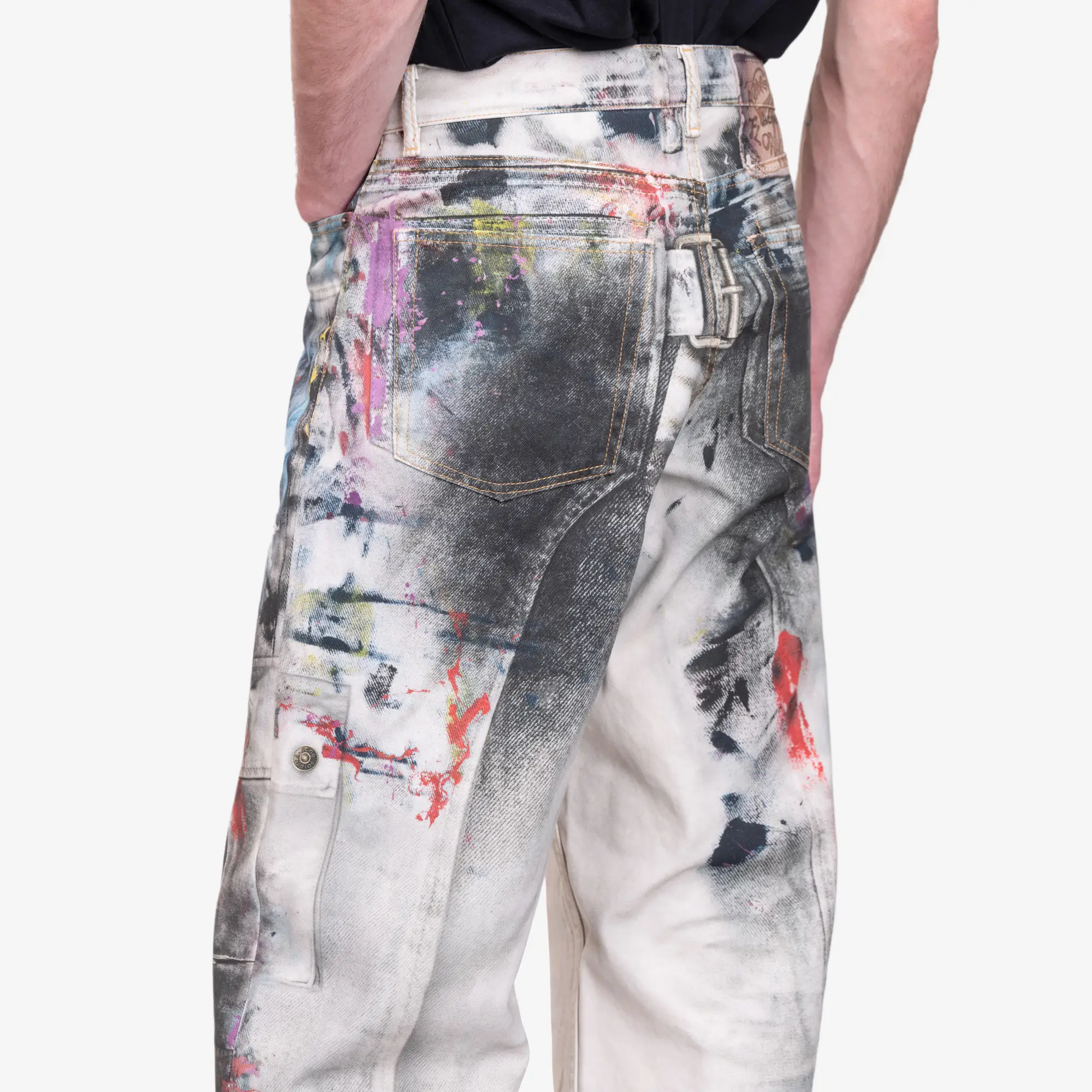 1981M Trompe Loeil Baggy Fit Jeans - Image 6