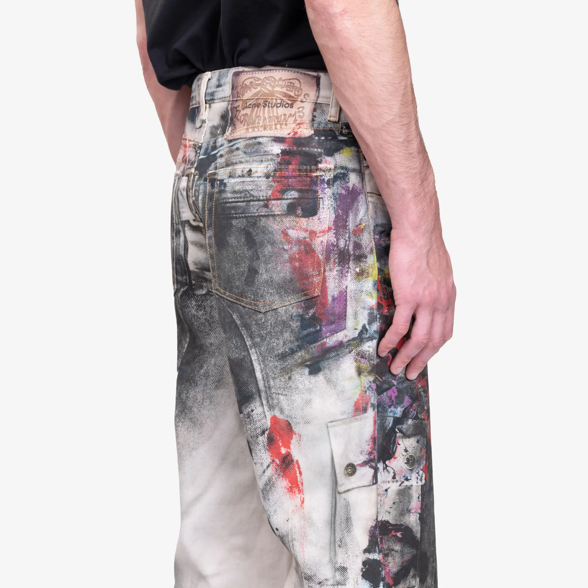 1981M Trompe Loeil Baggy Fit Jeans - Image 7