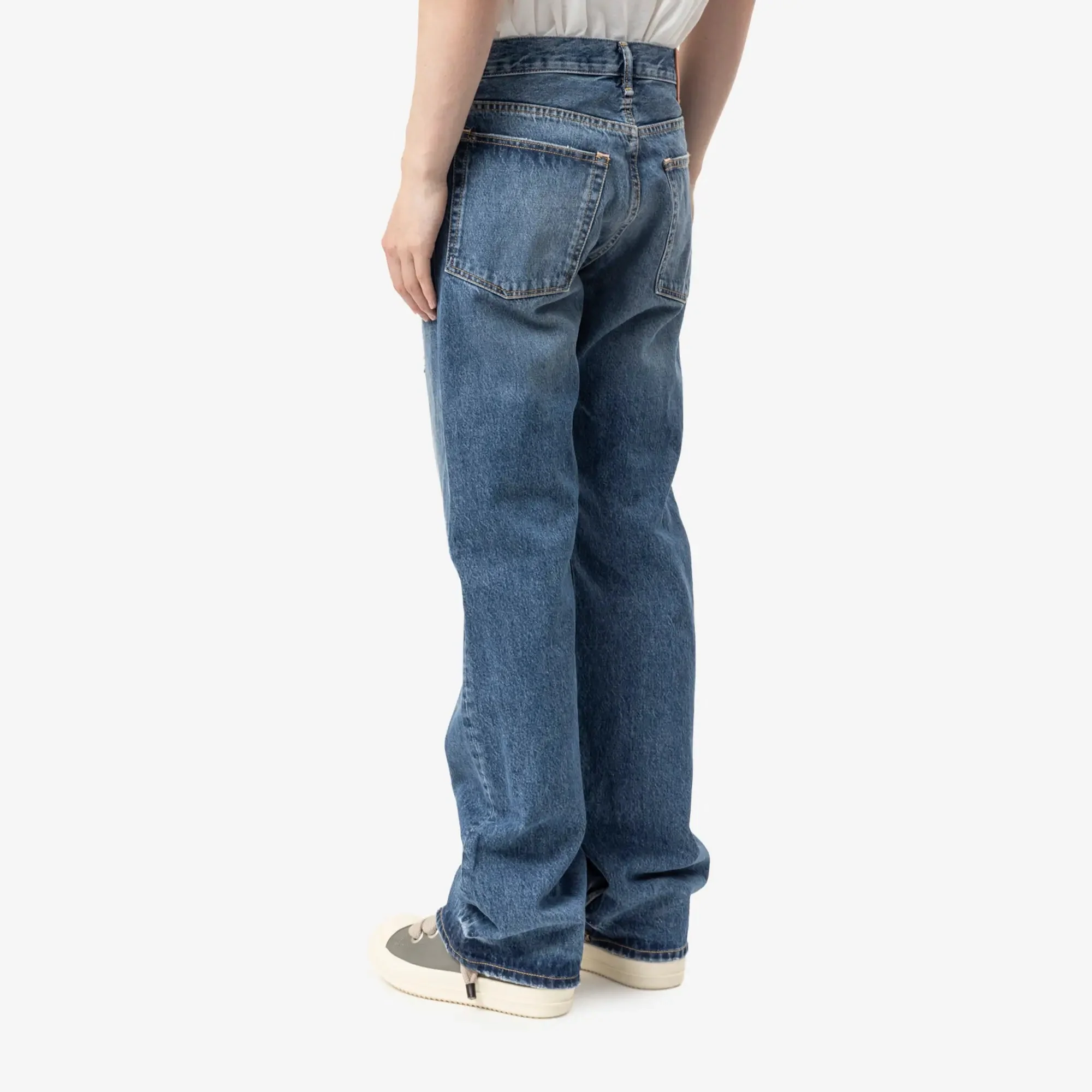 2010M Vintage Blue Regular Fit Jeans - Image 4