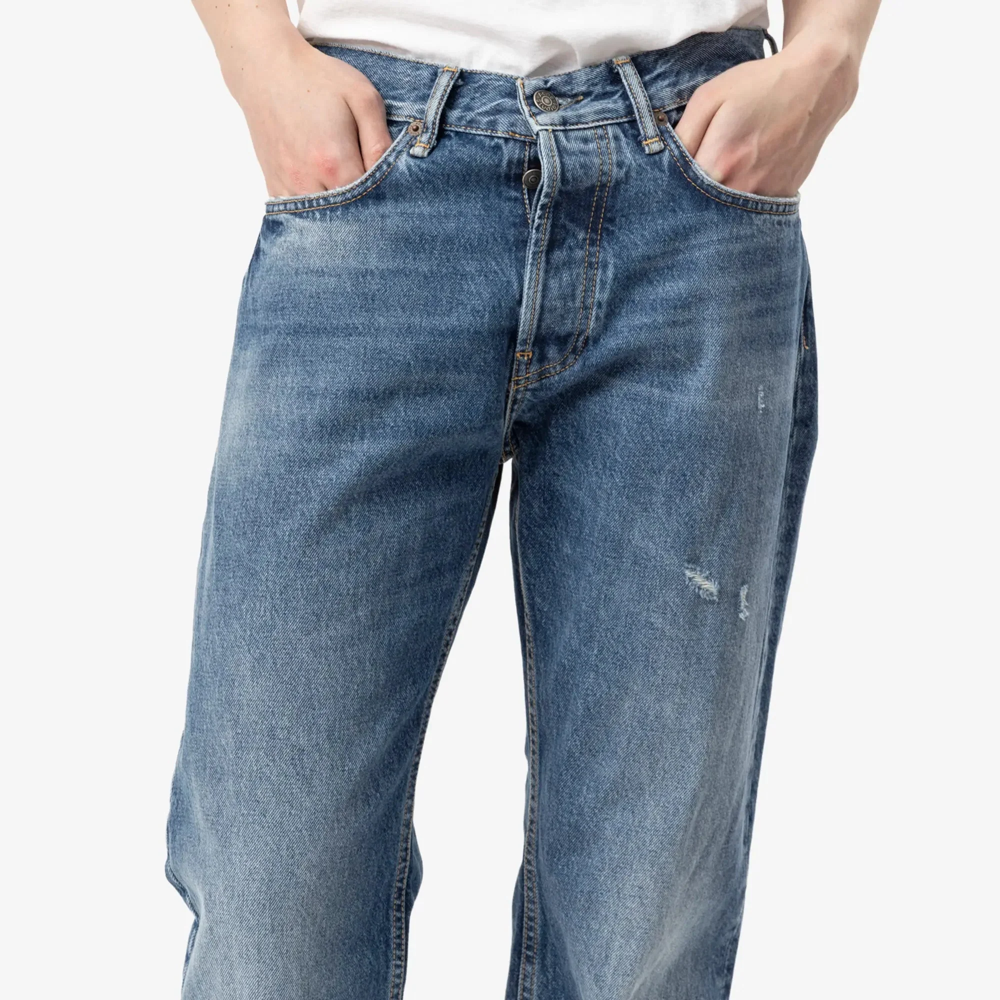2010M Vintage Blue Regular Fit Jeans - Image 5