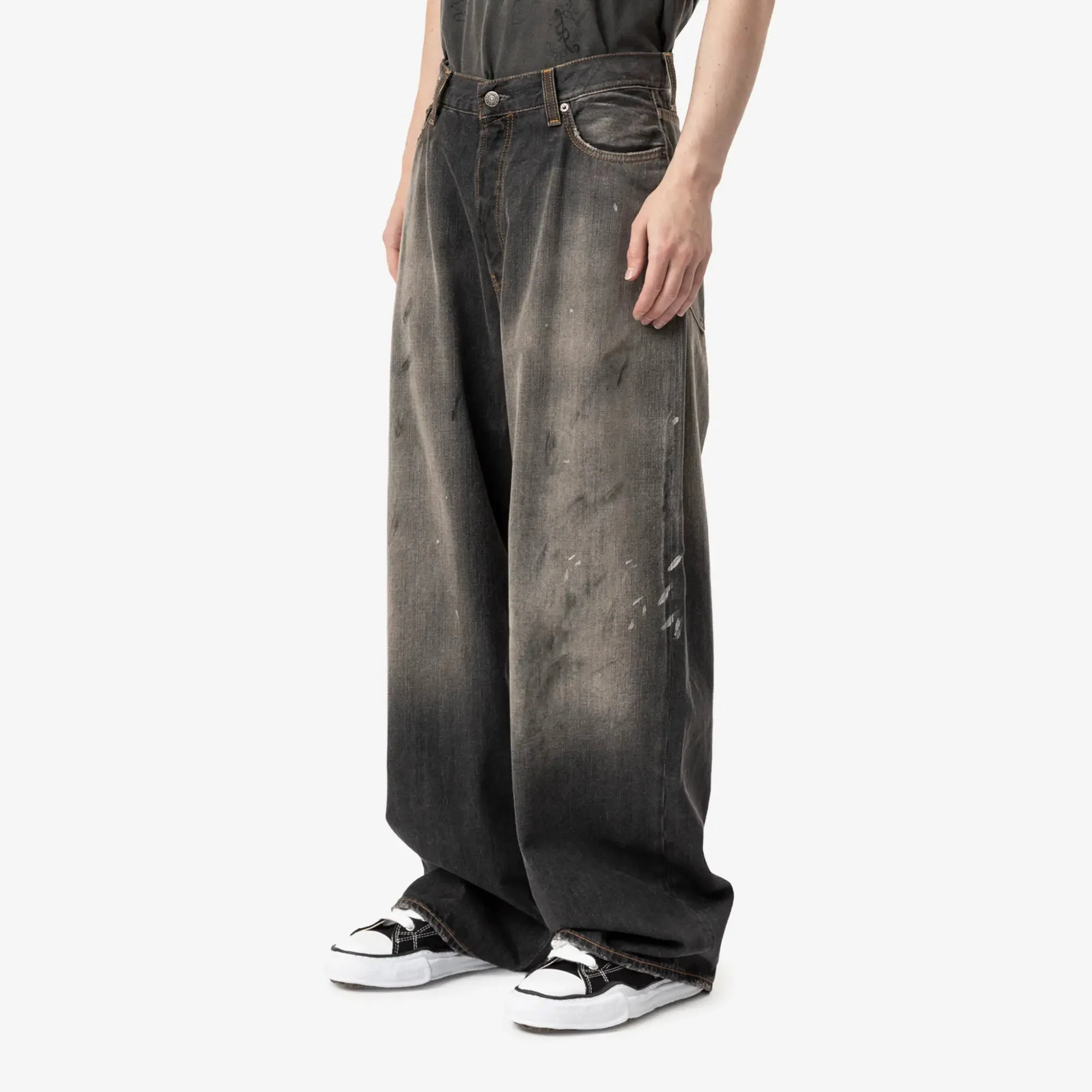 2023U Black Trafalgar Loose Fit Jeans - Image 3