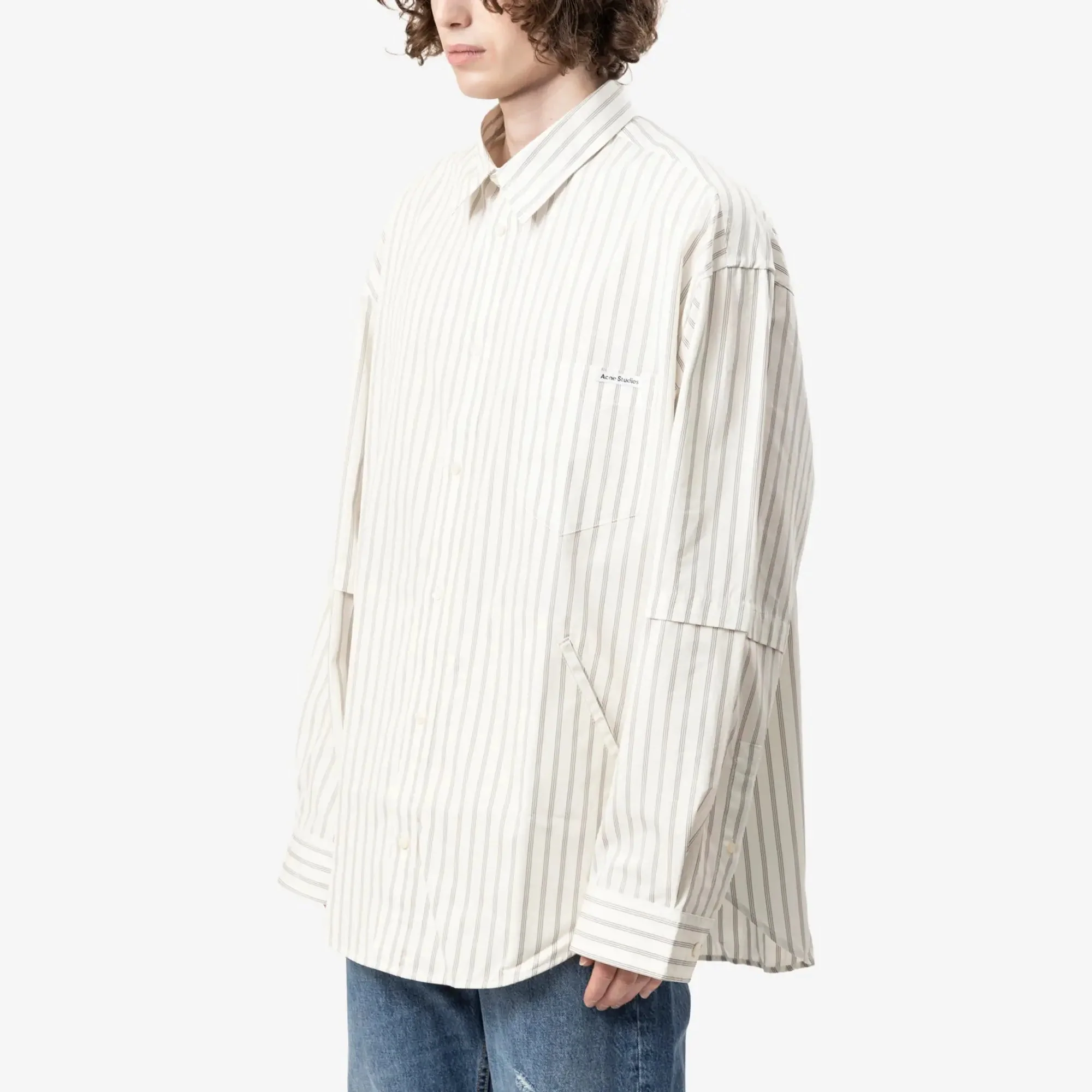 Double Sleeve Button Up Shirt - Image 3