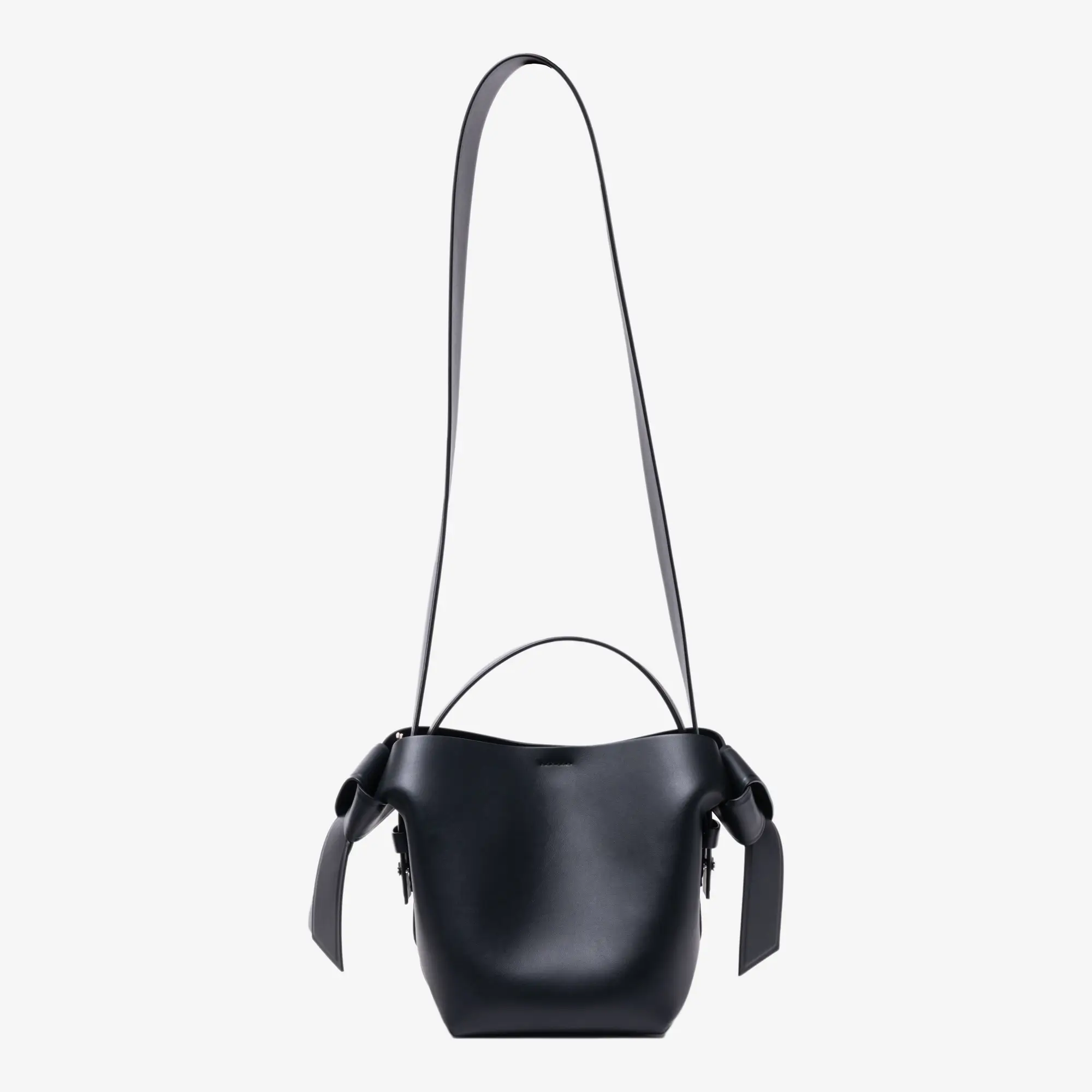 Musubi Black Mini Shoulder Bag - Image 5