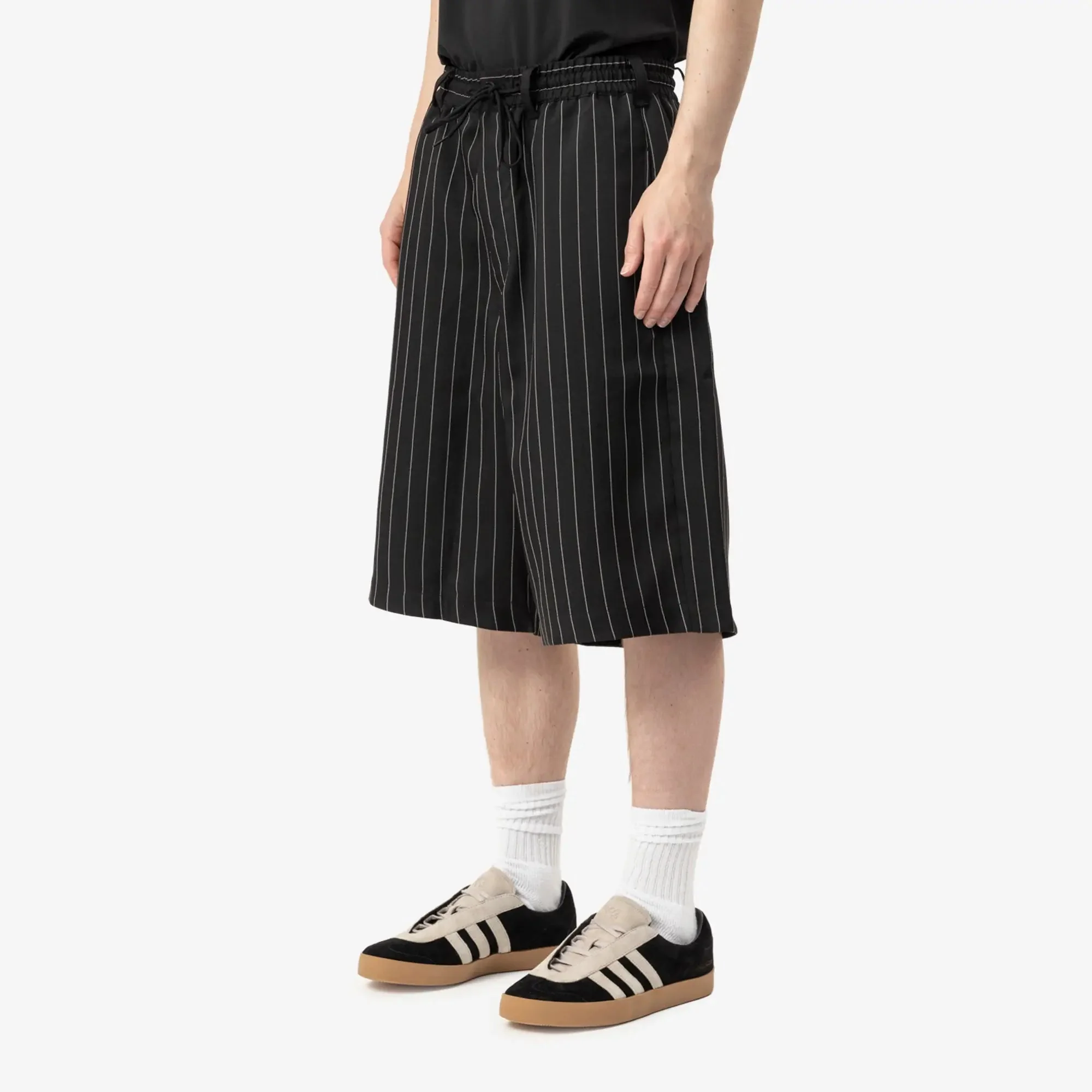 Sport Uniform Pinstripe Shorts - Image 3