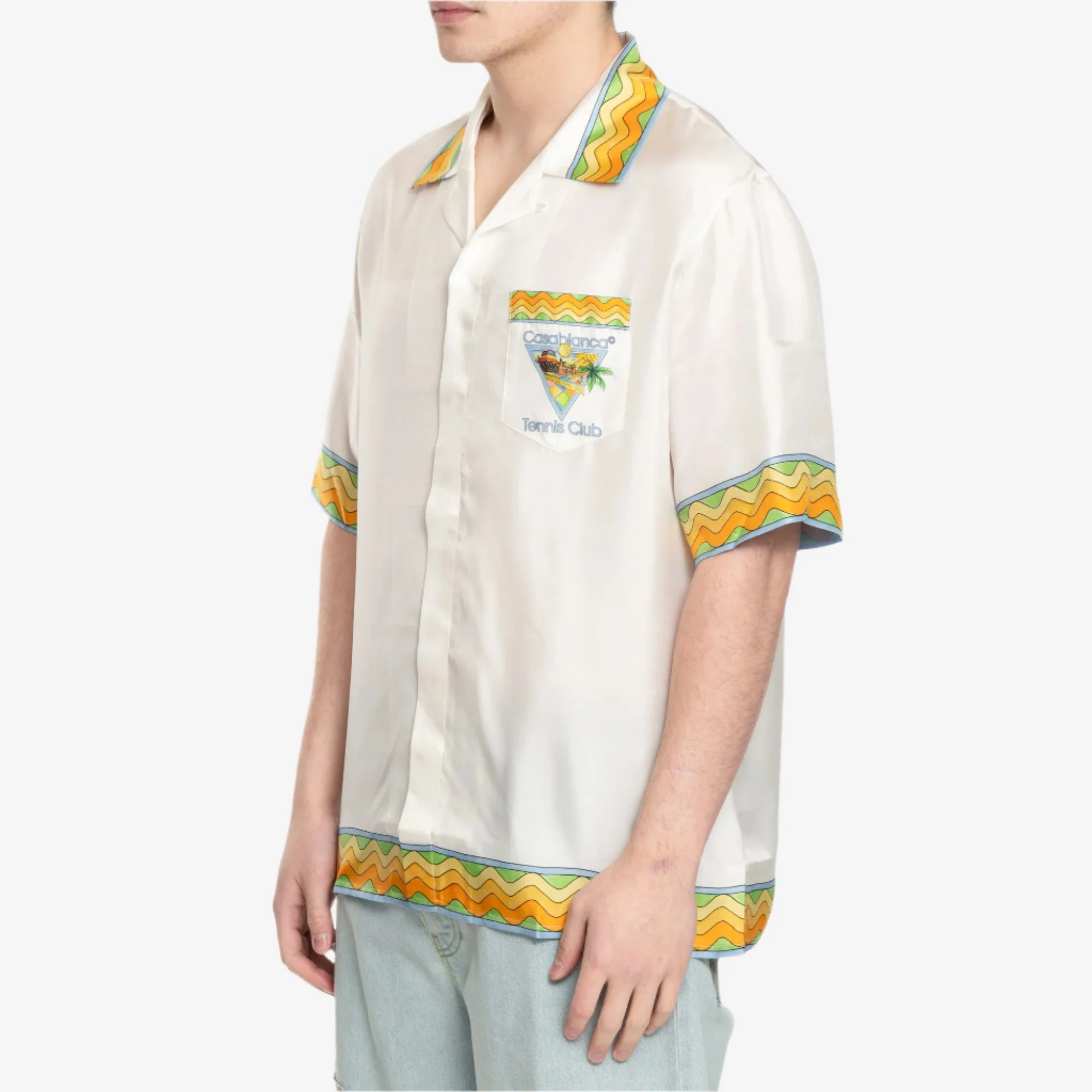 Afro Cubism SS Silk Shirt - Image 3