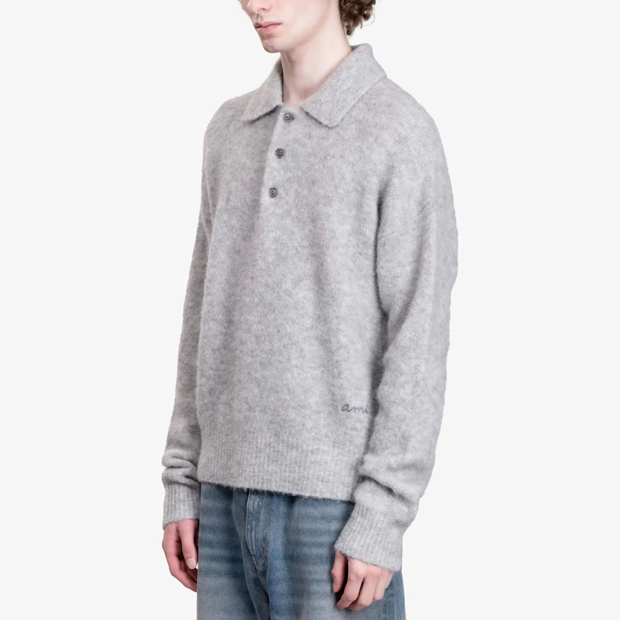 Alpaca Knit Ami Polo - Image 3