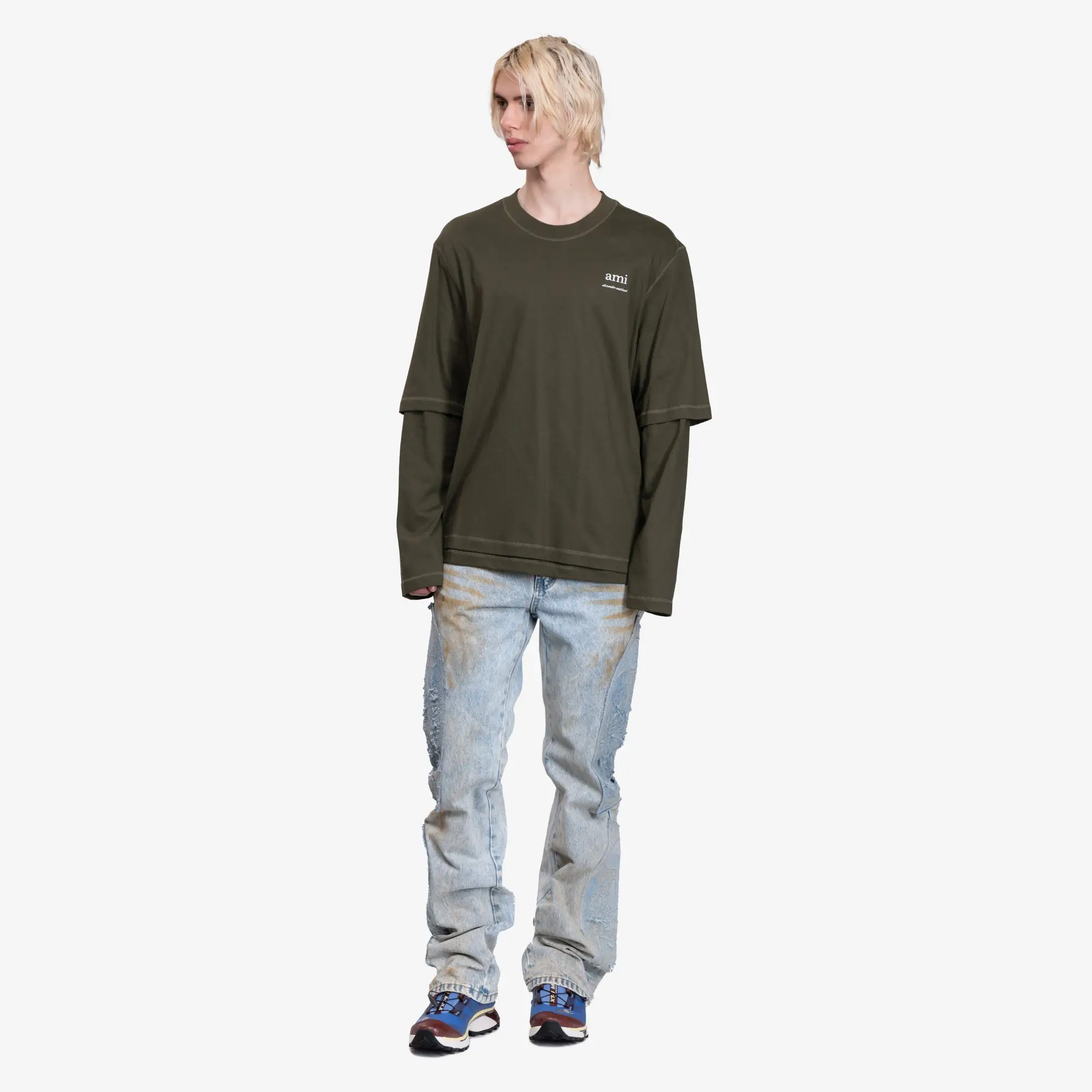 Ami Alexandre Mattiussi LS T-Shirt - Image 2