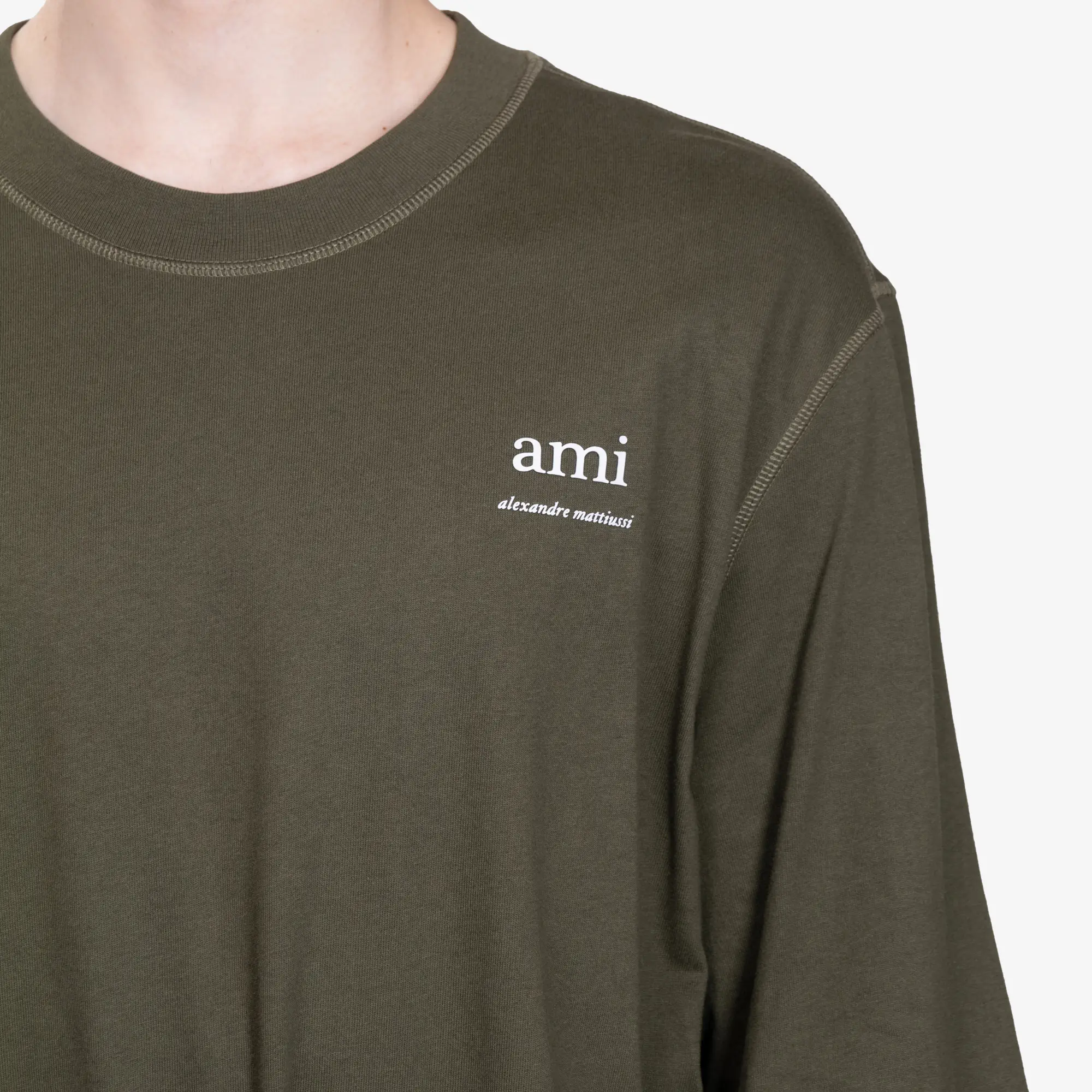 Ami Alexandre Mattiussi LS T-Shirt - Image 5