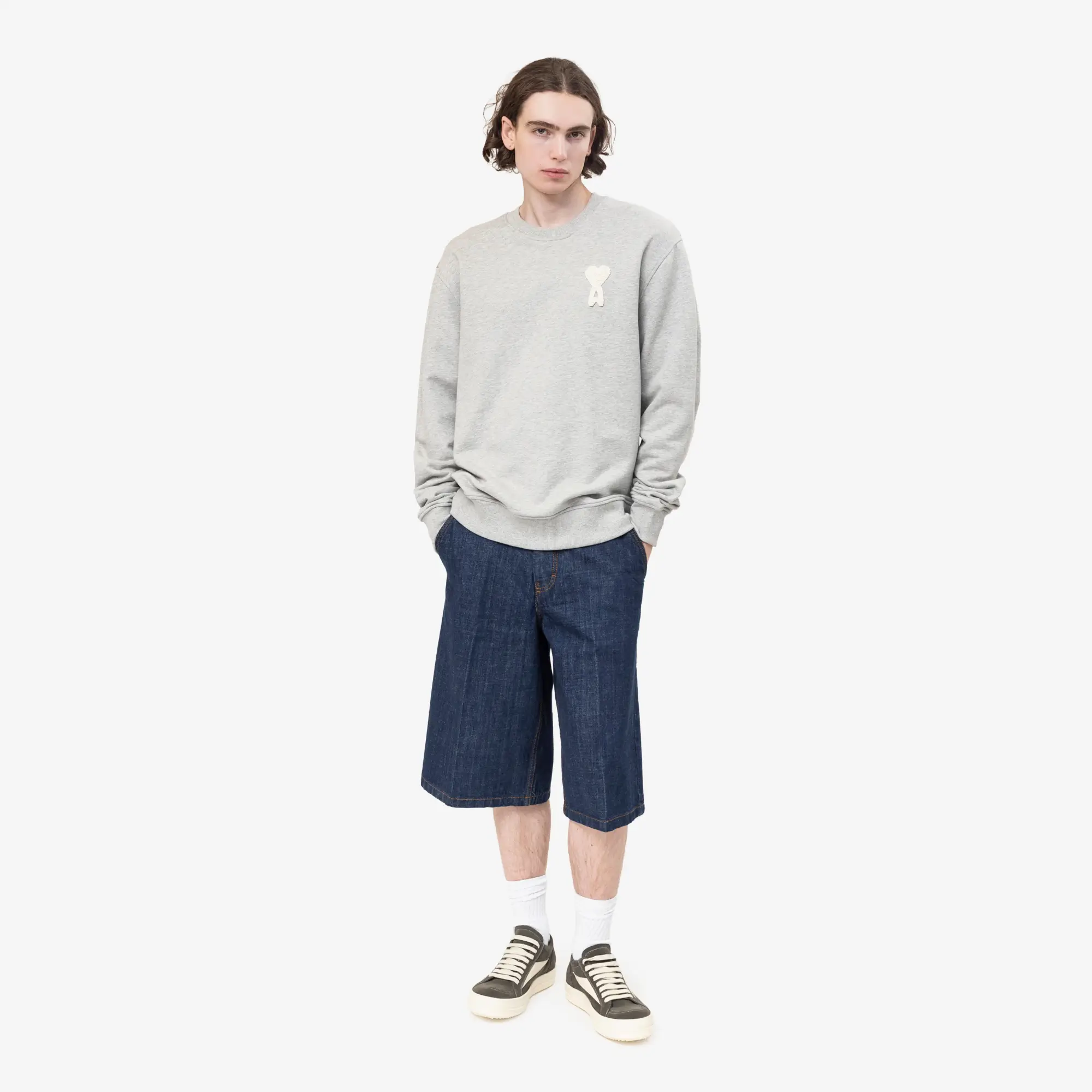 Ami de Coeur Knitted Patch Sweatshirt - Image 2