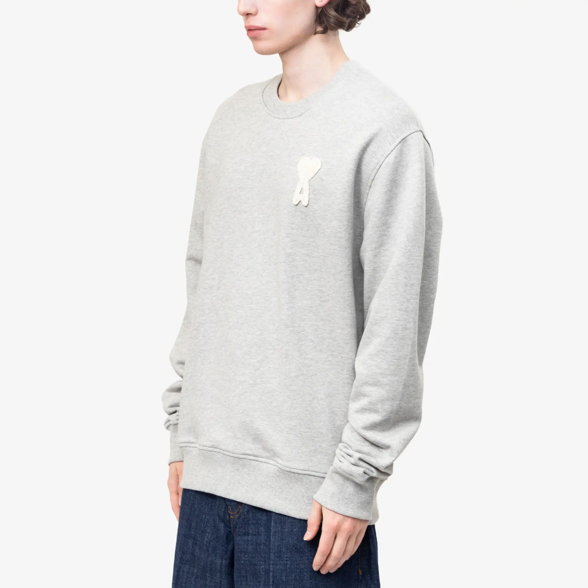 Ami de Coeur Knitted Patch Sweatshirt - Image 3