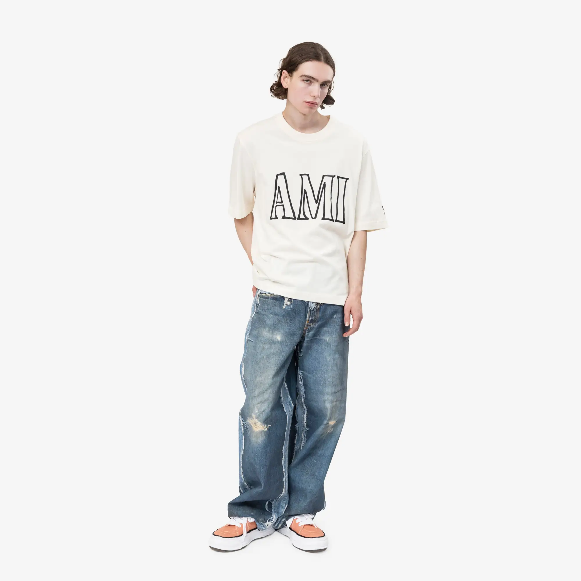 Ami Paris Boxy T-Shirt - Image 2