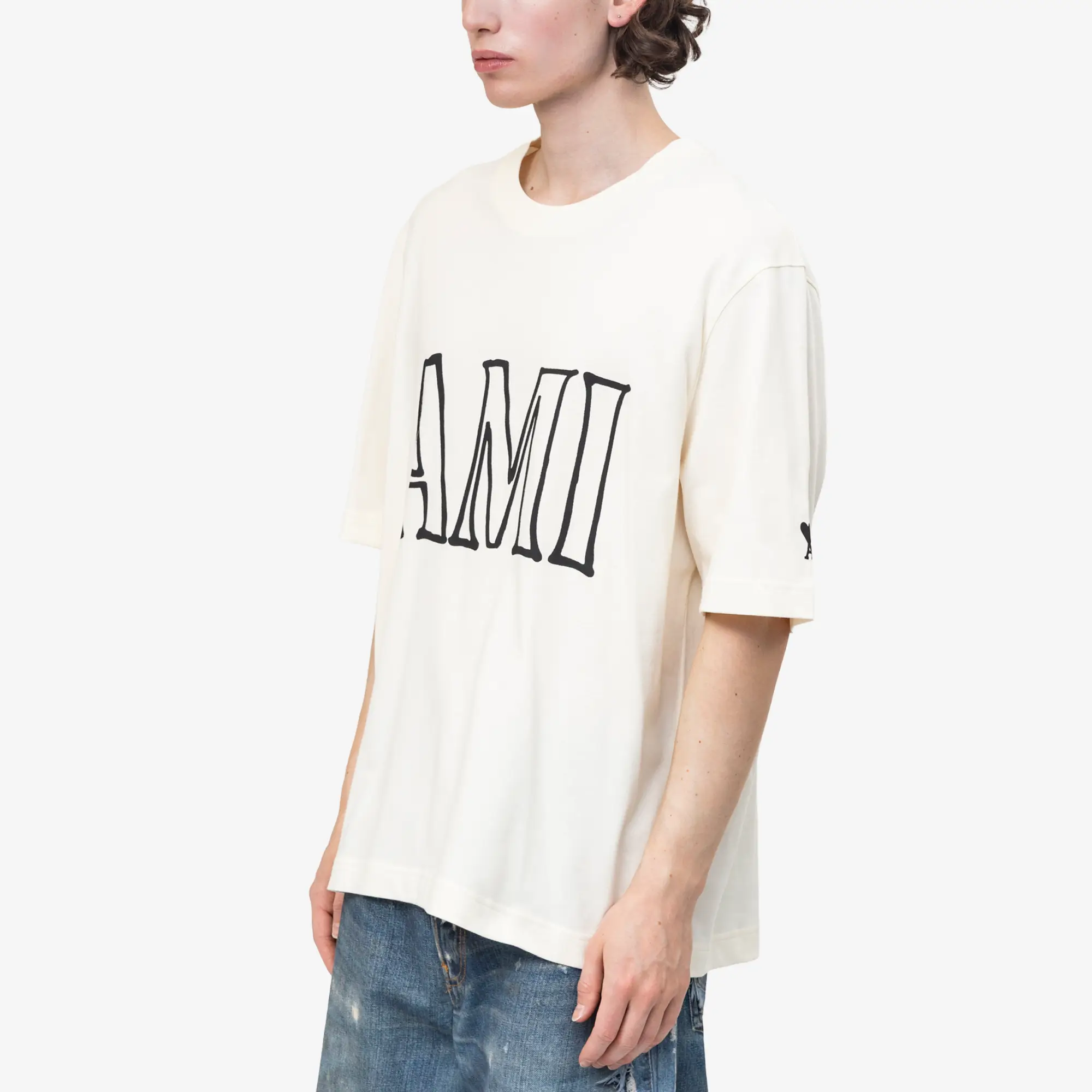 Ami Paris Boxy T-Shirt - Image 3