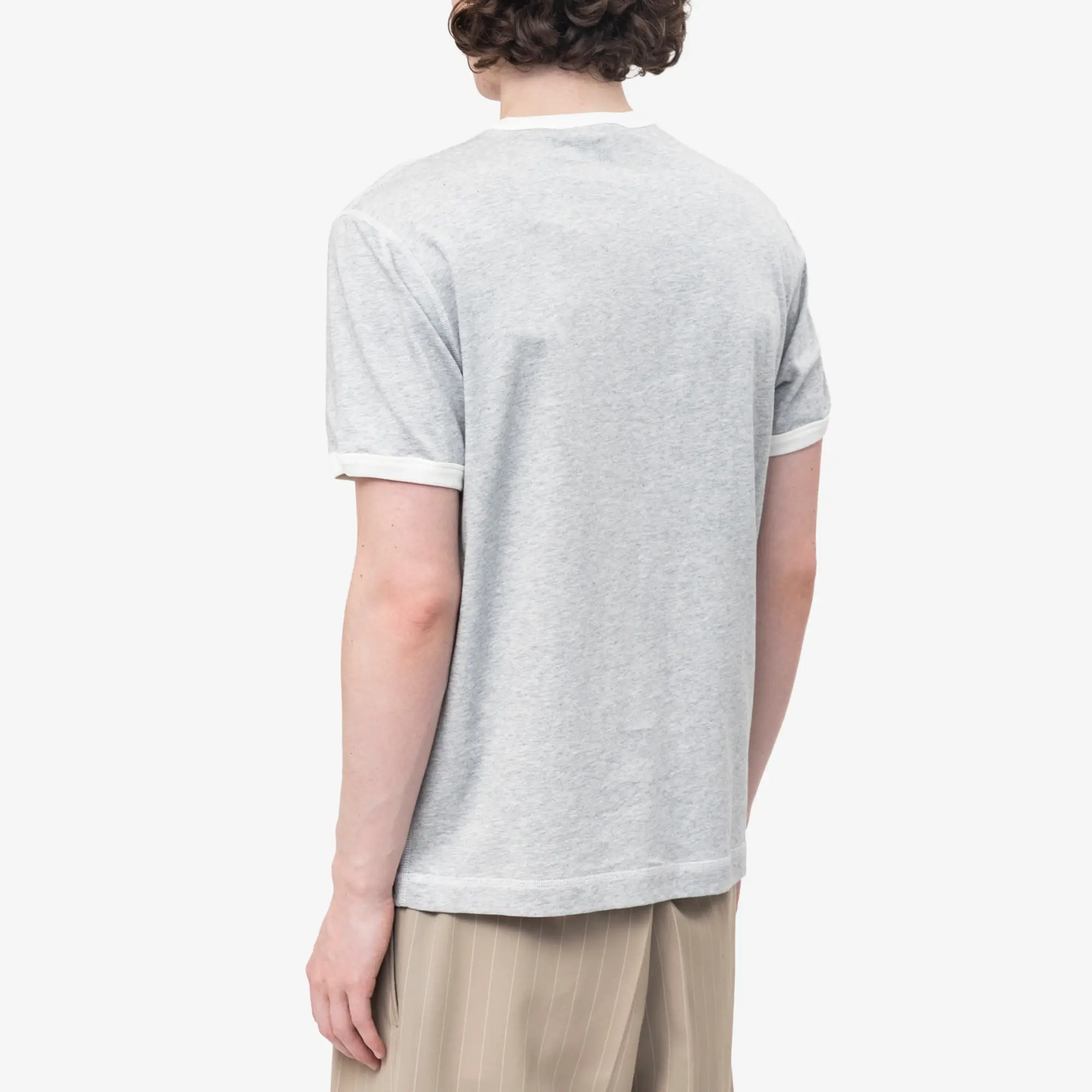 Ami Paris Knitted Patch T-Shirt - Image 4
