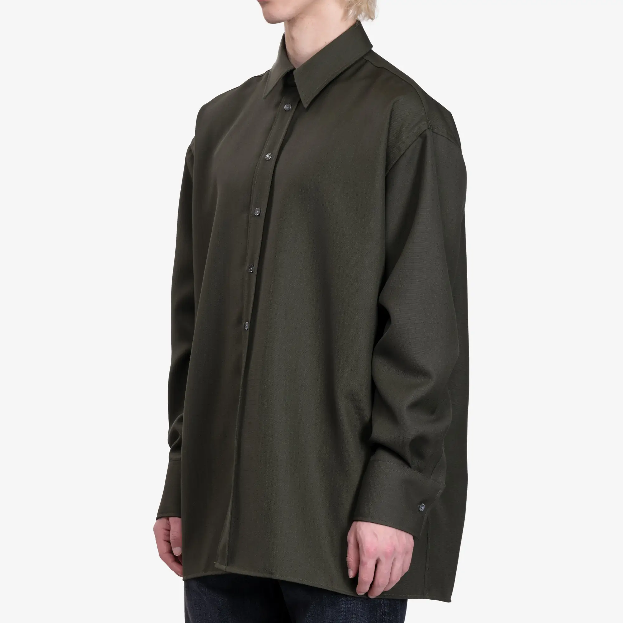 Back Slit Oversize Shirt - Image 3