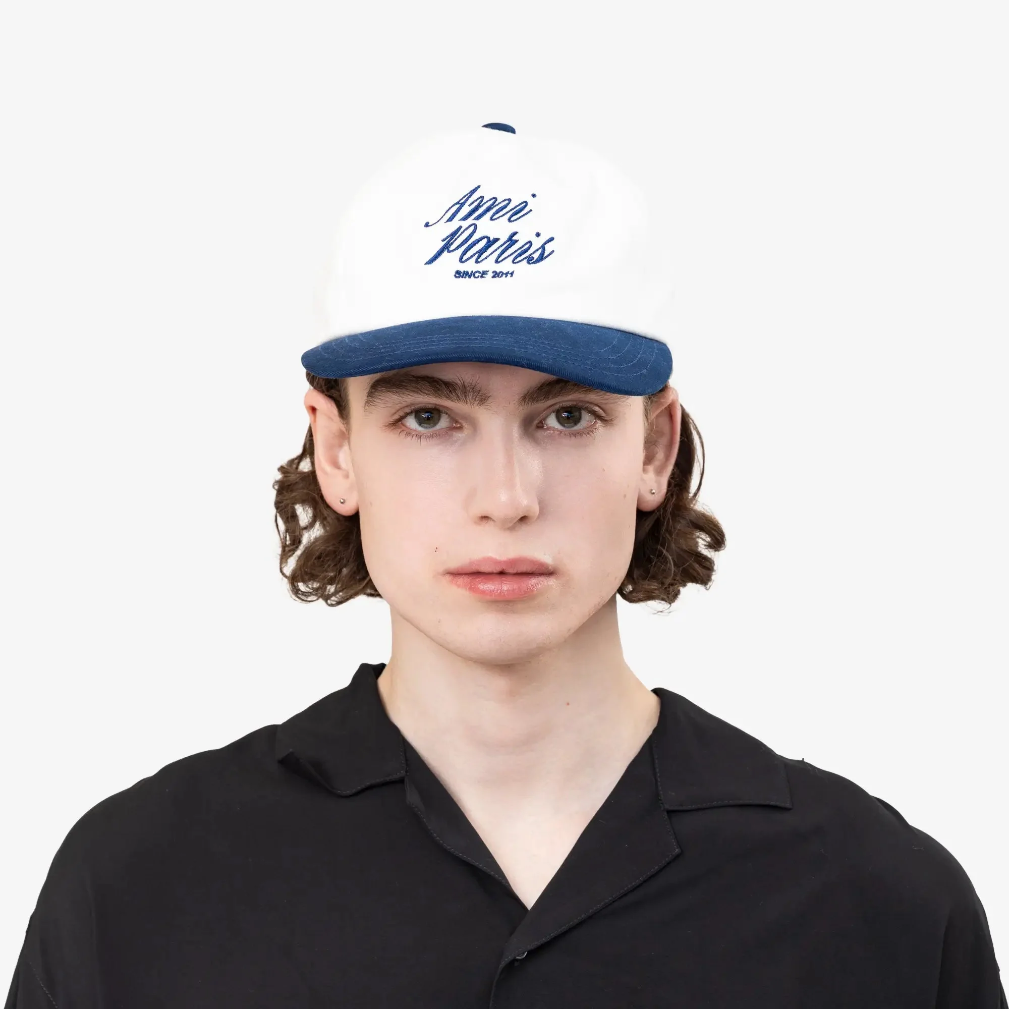 Bicolor Ami Paris Cap - Image 2