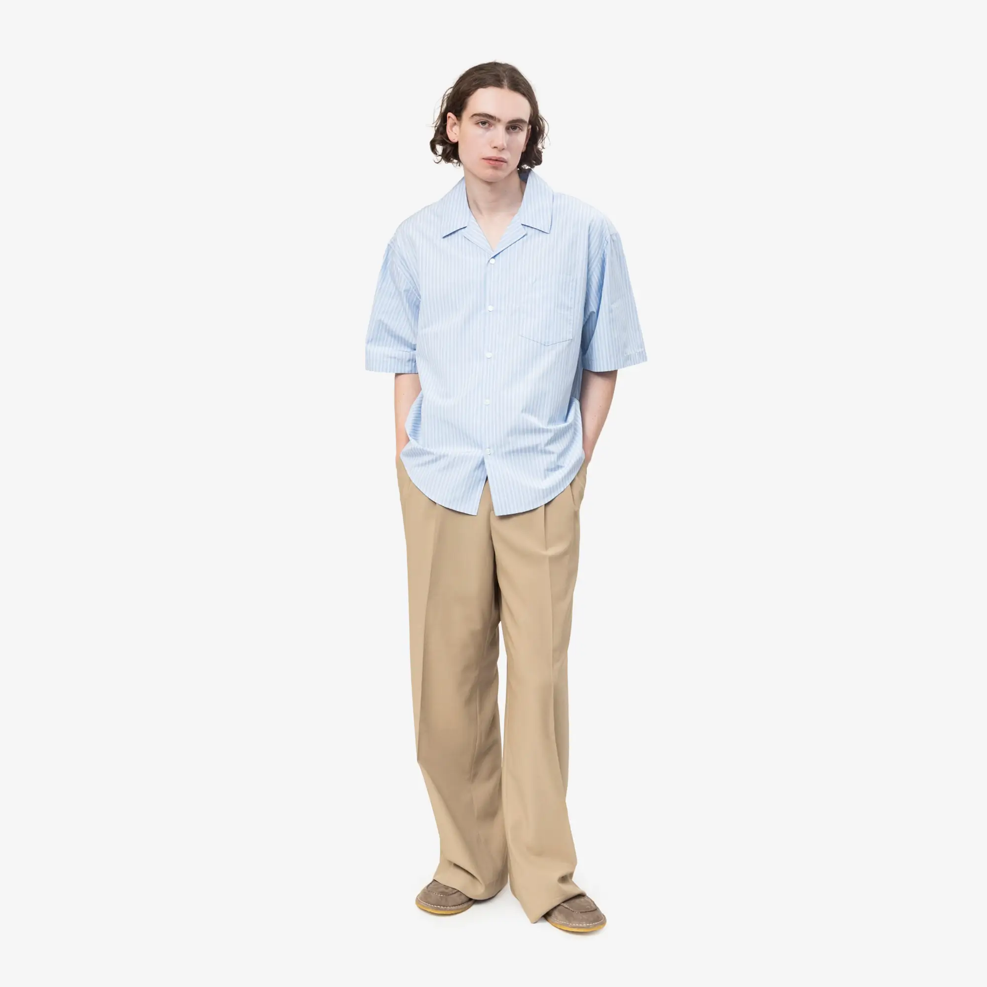 Embossed ADC Boxy Camp Collar Shirt - Image 2