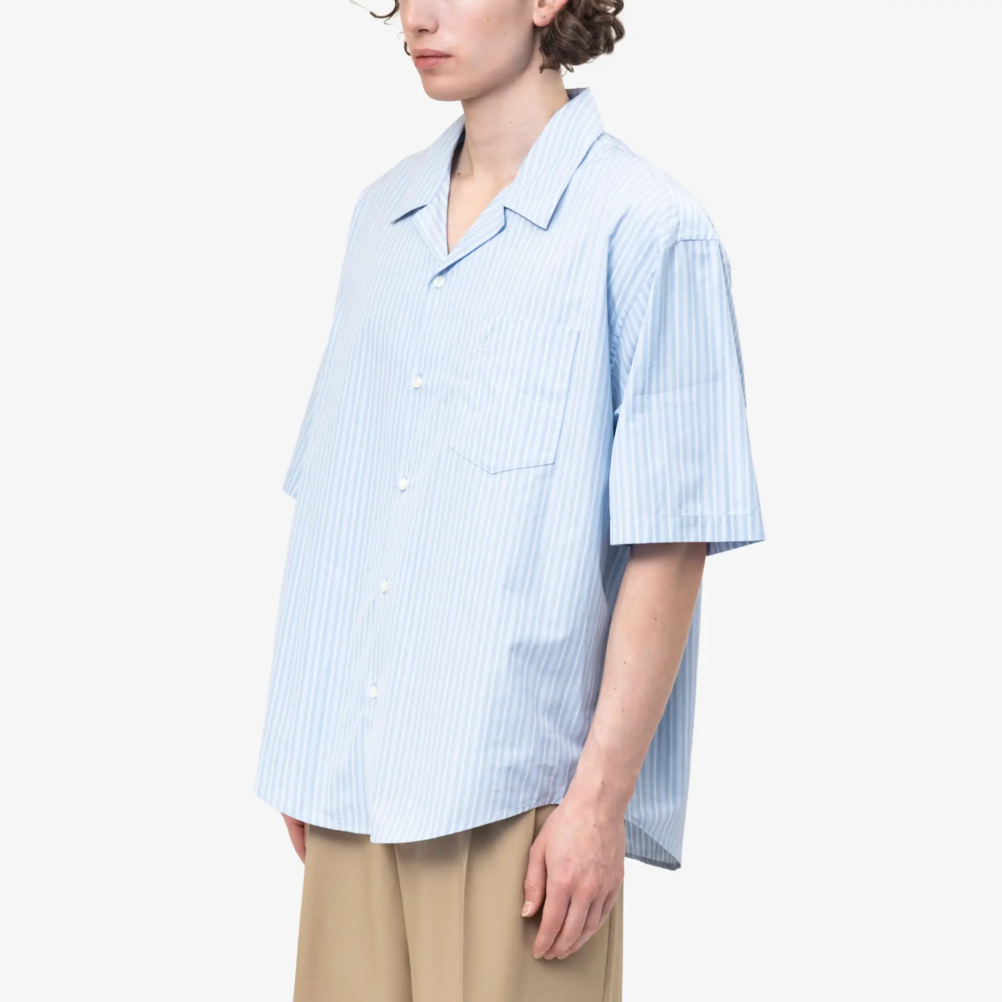 Embossed ADC Boxy Camp Collar Shirt - Image 3