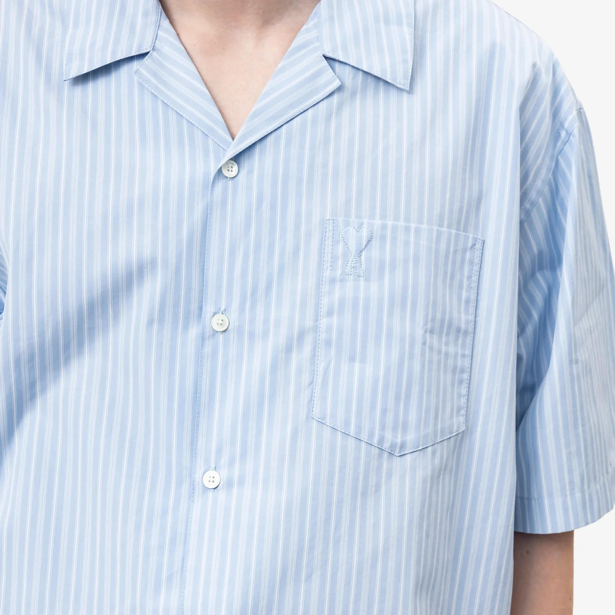 Embossed ADC Boxy Camp Collar Shirt - Image 5
