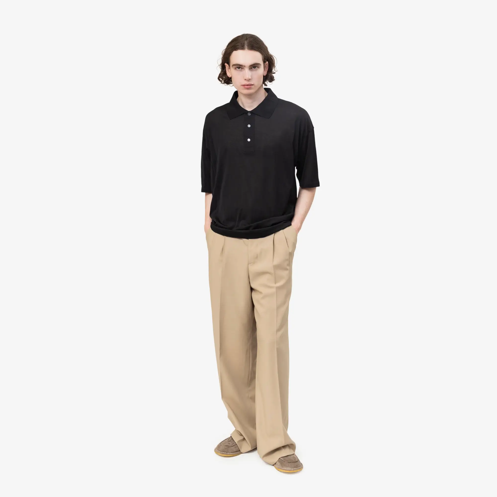 Embroidered ADC Boxy Polo - Image 2