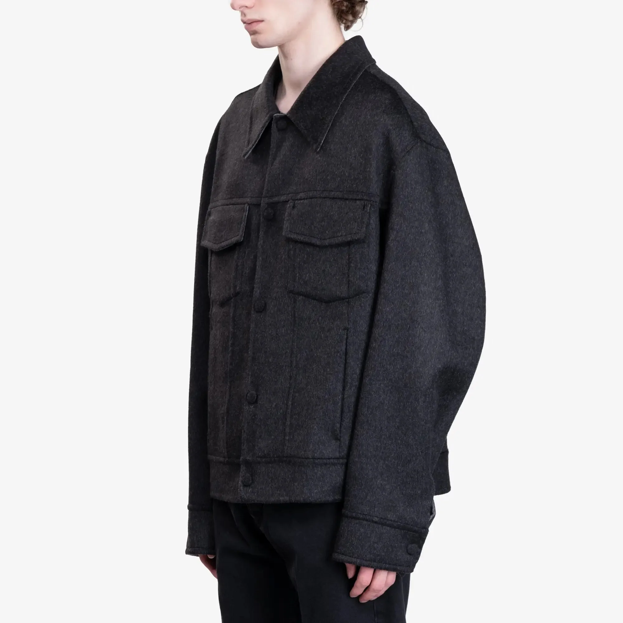 Wool Trucker Jacket - Image 3