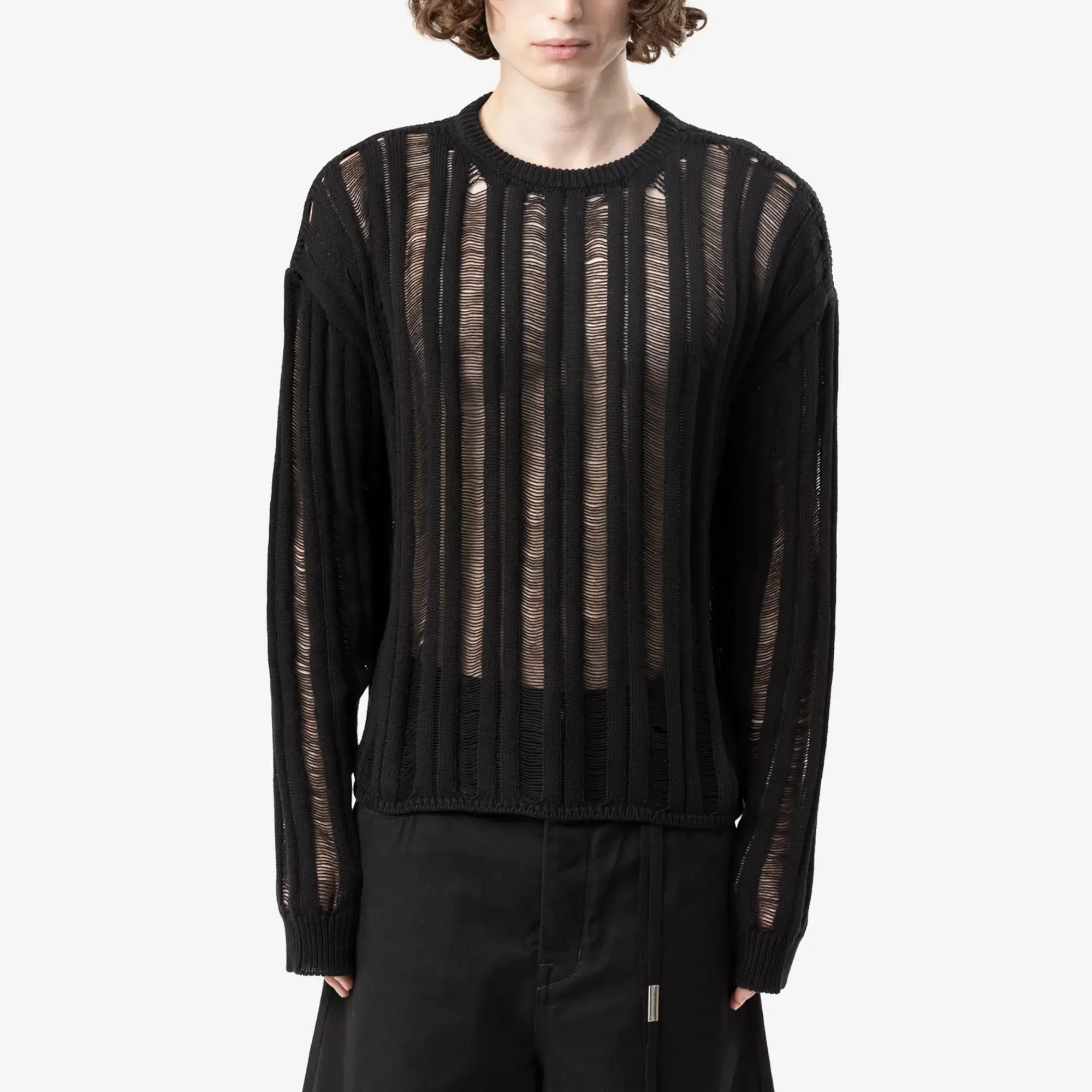 Danial Ladder Stitch Oversize Sweater
