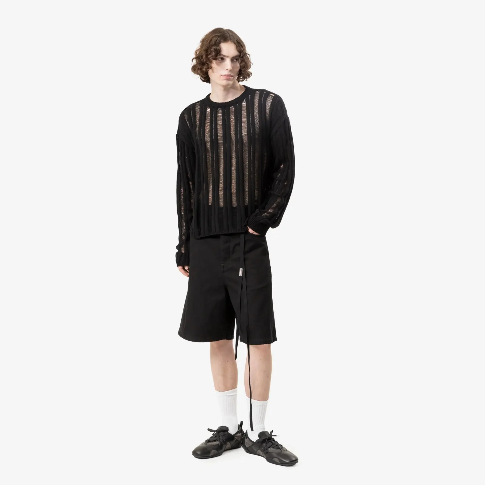 Danial Ladder Stitch Oversize Sweater - Image 2