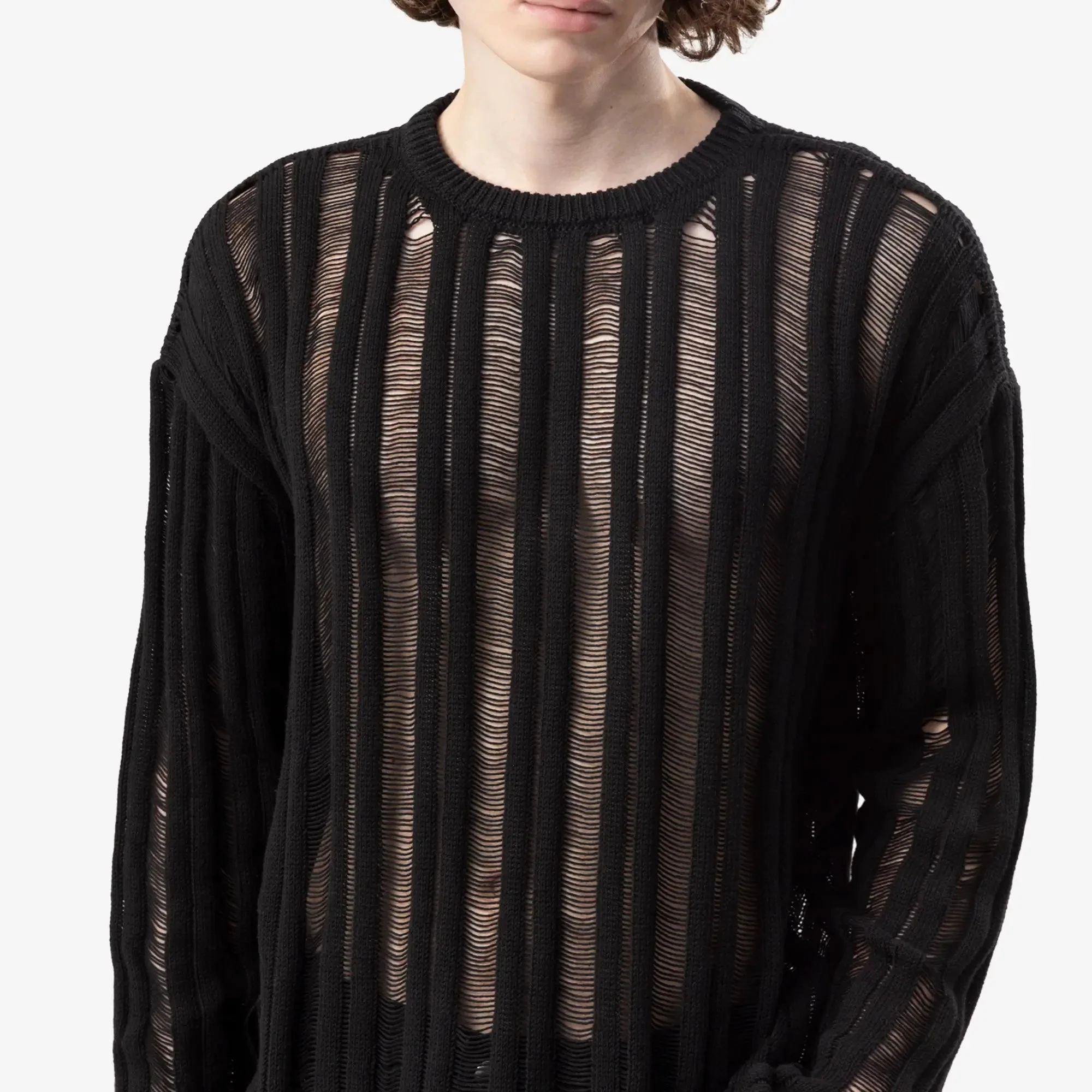 Danial Ladder Stitch Oversize Sweater - Image 5