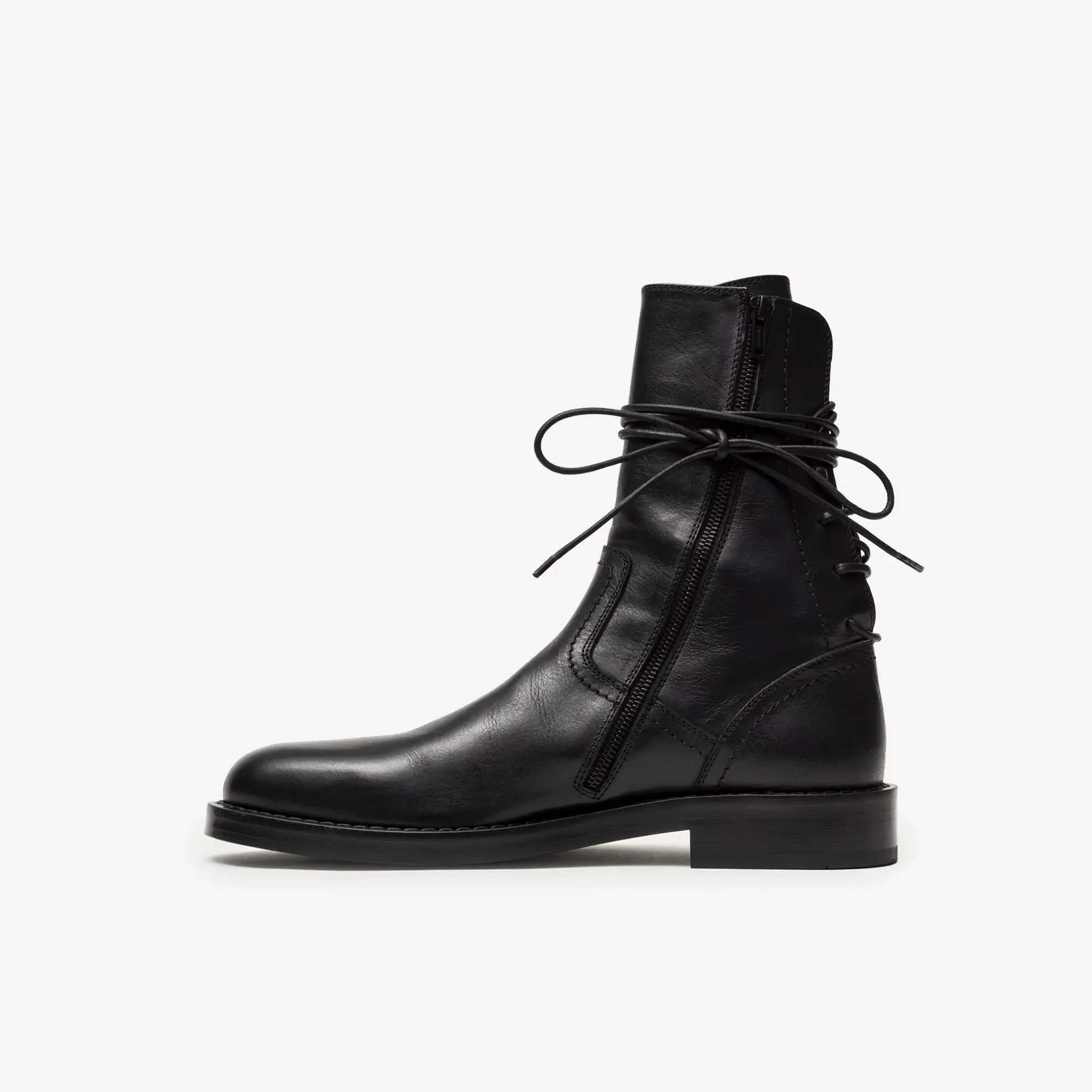 Heiko Laced Back Ankle Boots - Image 4