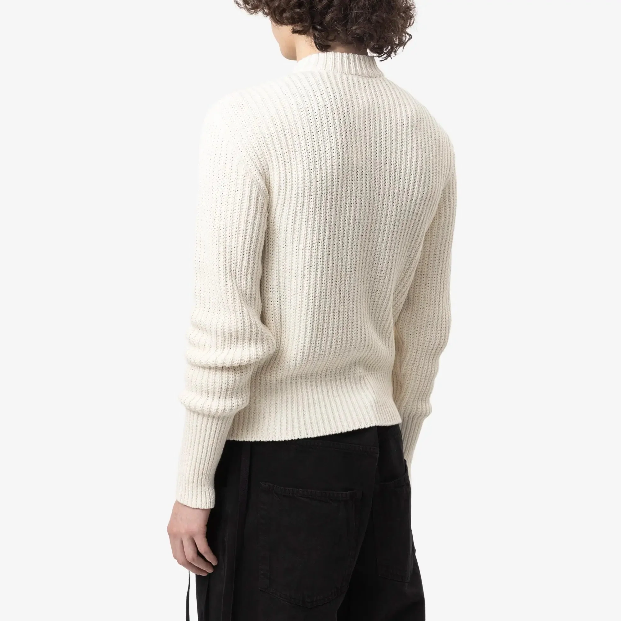 Ismael Zipped Knit Bomber - Image 4