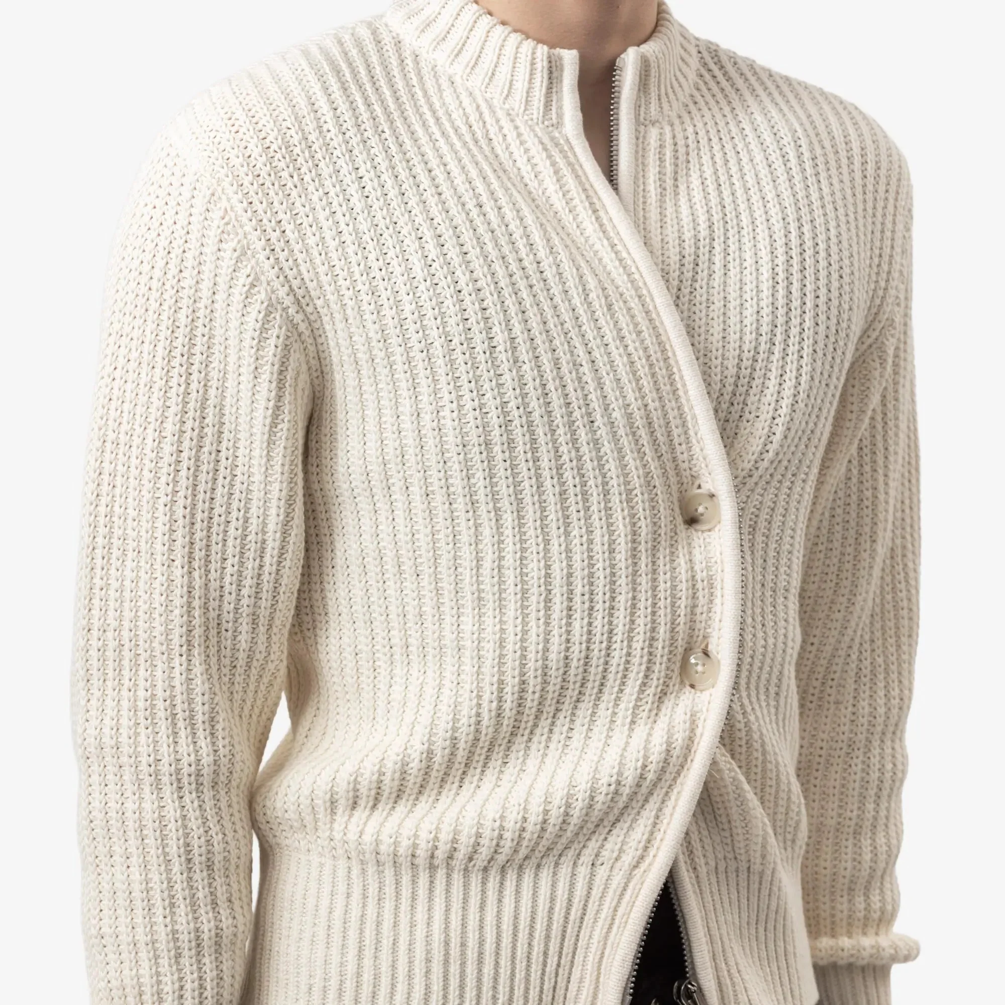 Ismael Zipped Knit Bomber - Image 6