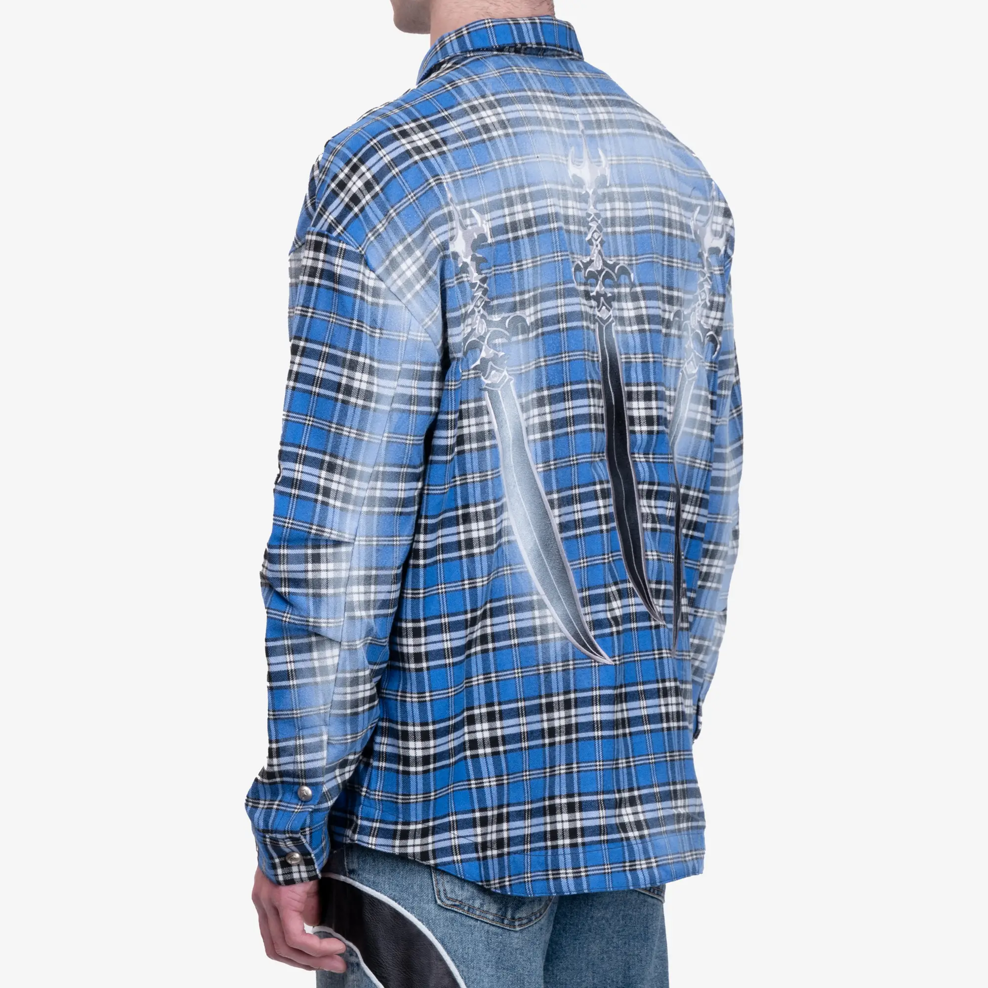 Arab Sword Flannel Shirt - Image 4