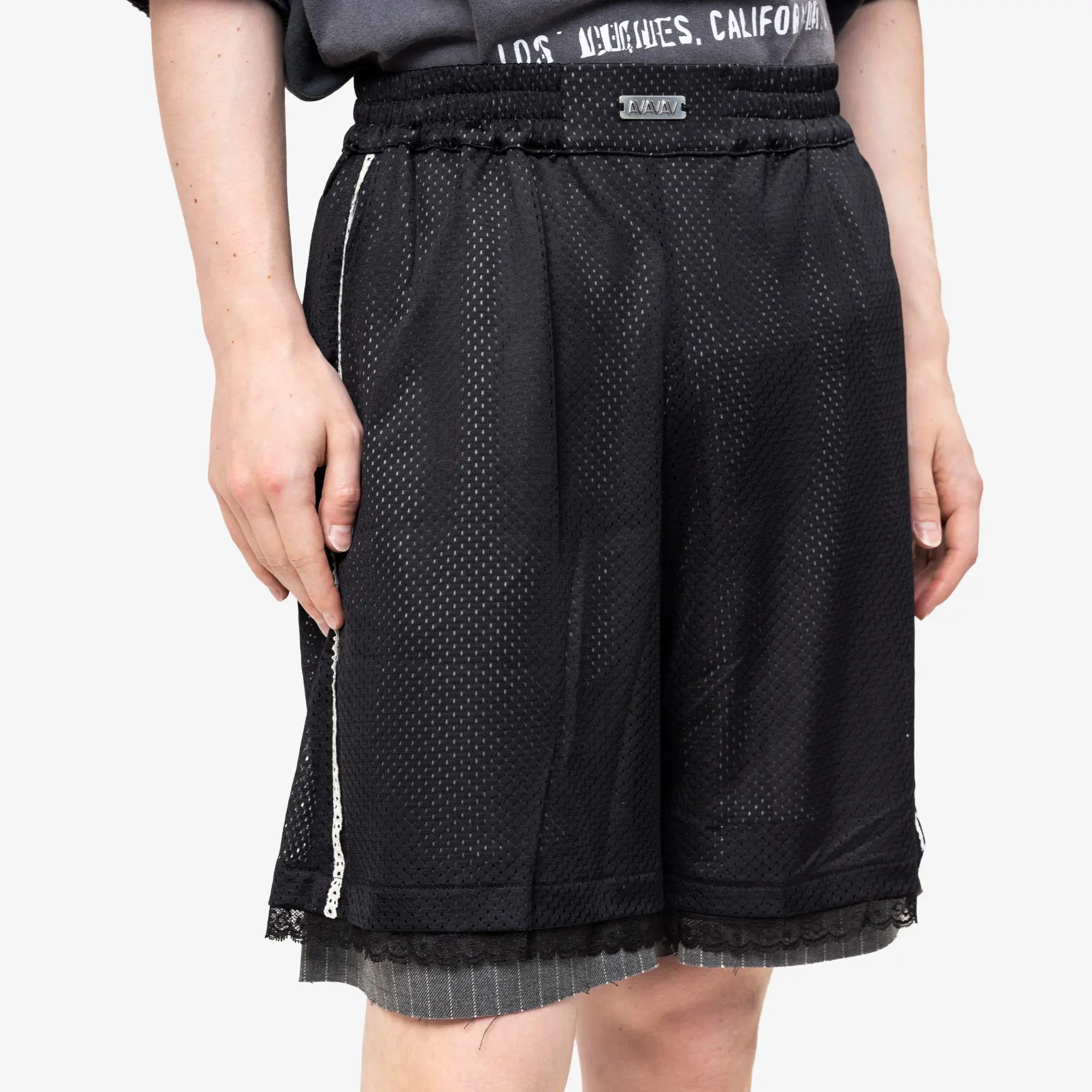 Adam Mesh Basketball Shorts - Image 5