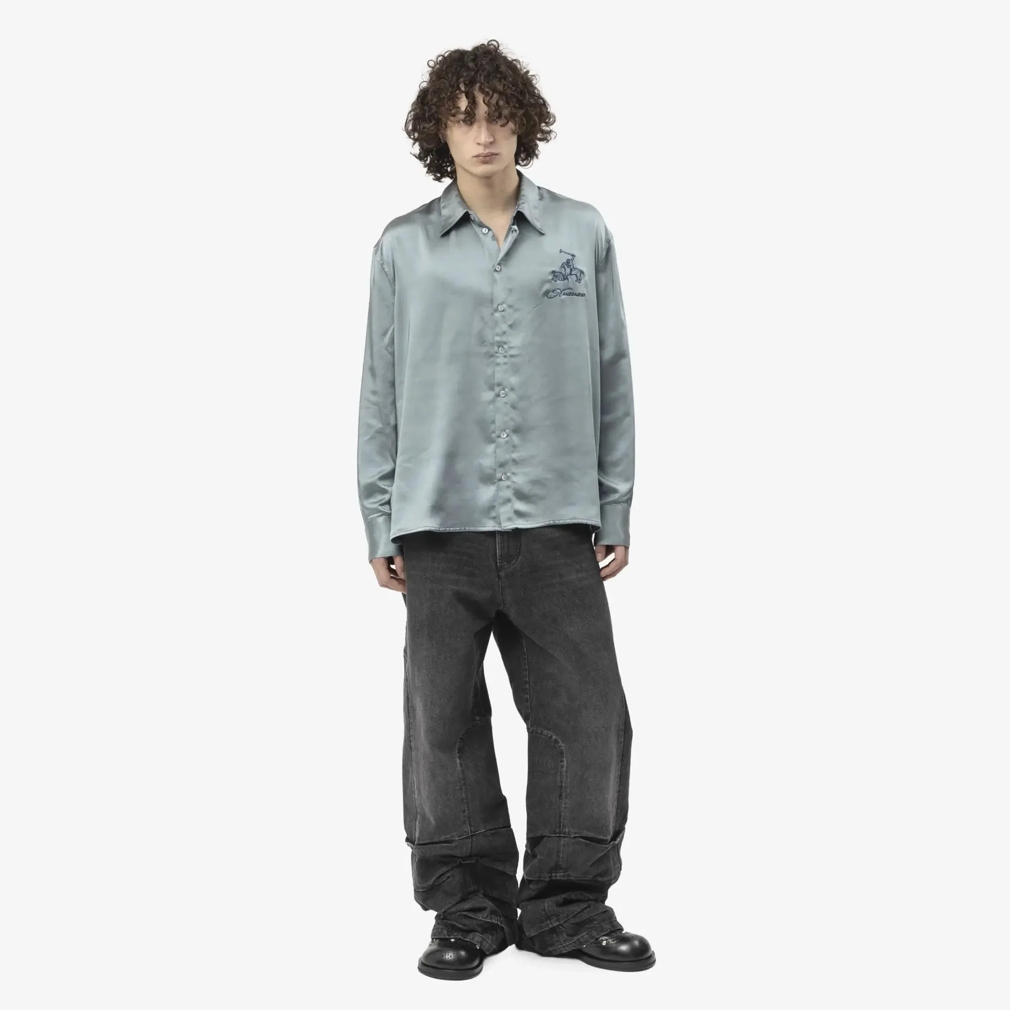Sam Satin Shirt - Image 5