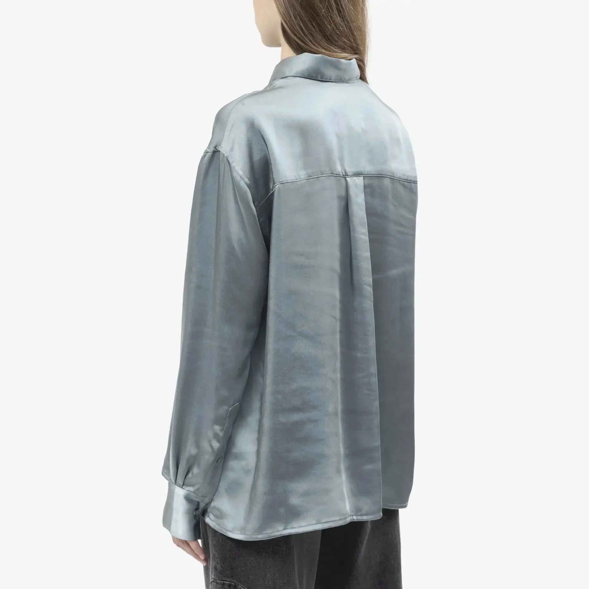 Sam Satin Shirt - Image 8
