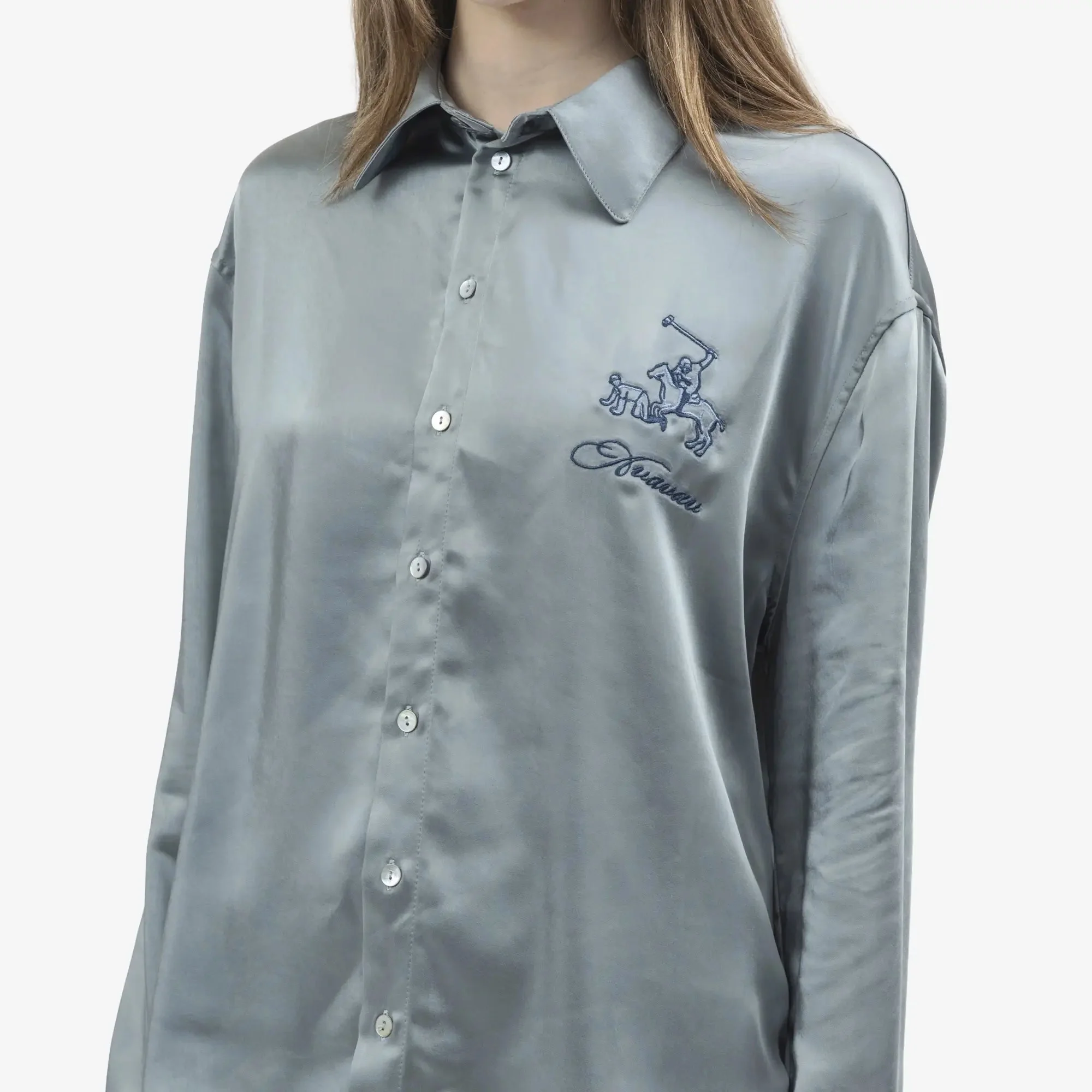 Sam Satin Shirt - Image 9