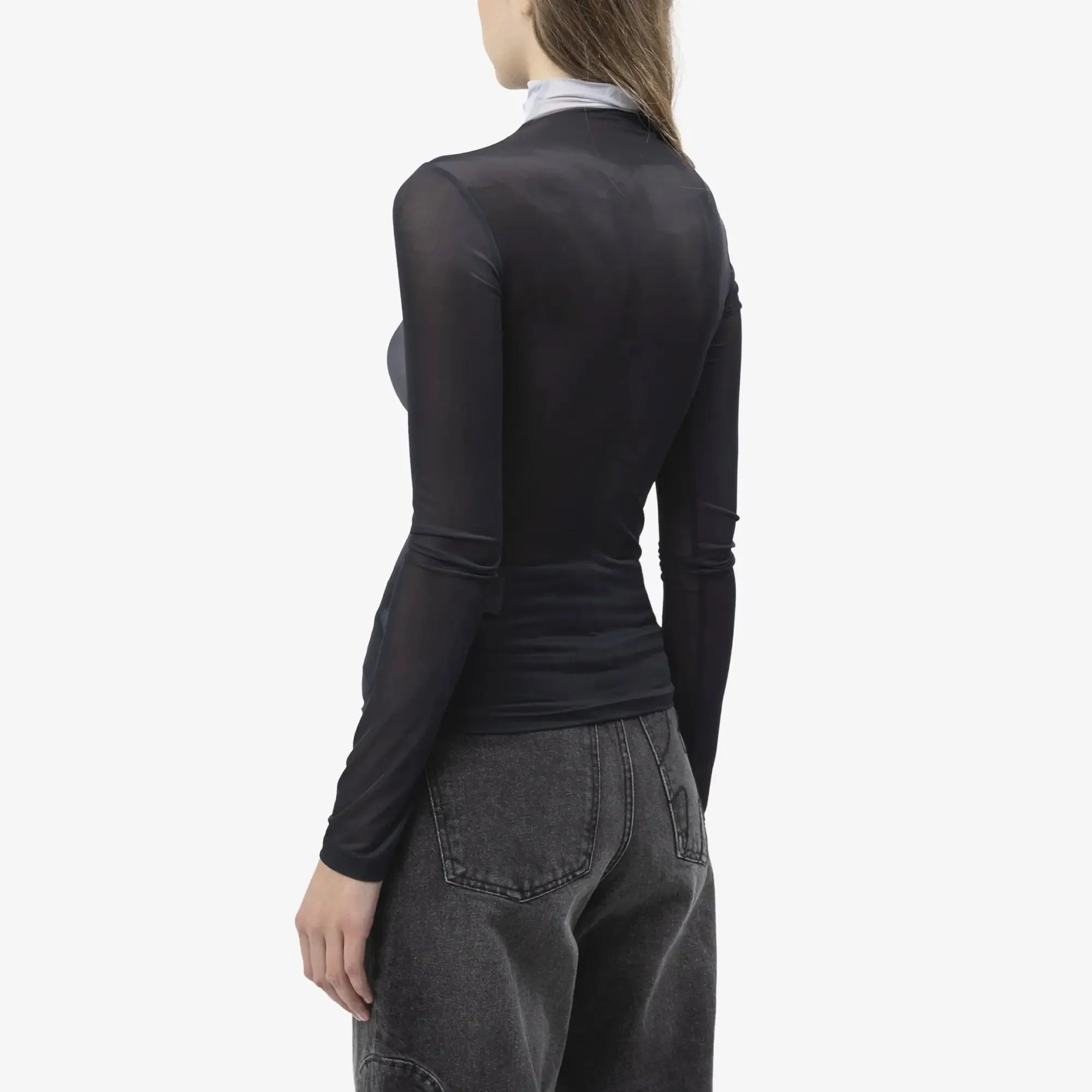 Womens Tindra Printed Suit Turtleneck - Image 4