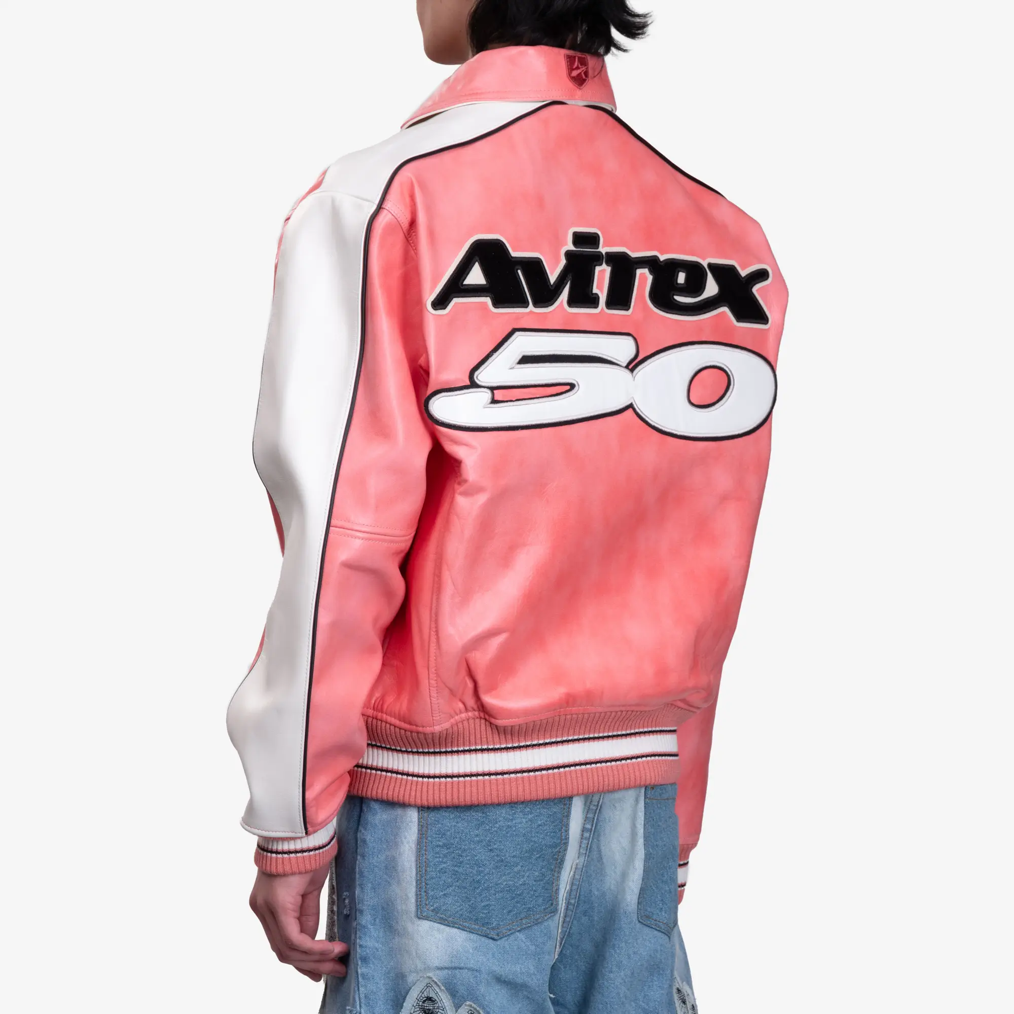Avirex All Star Leather Jacket - Image 4