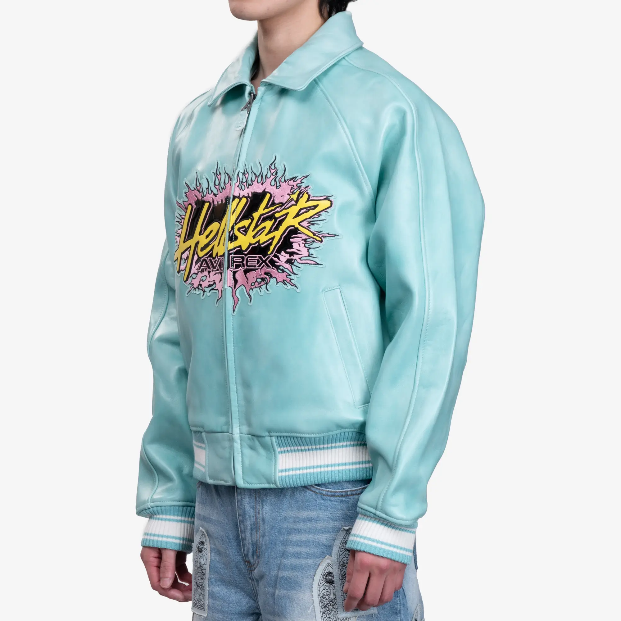 Avirex Icon Leather Jacket - Image 3