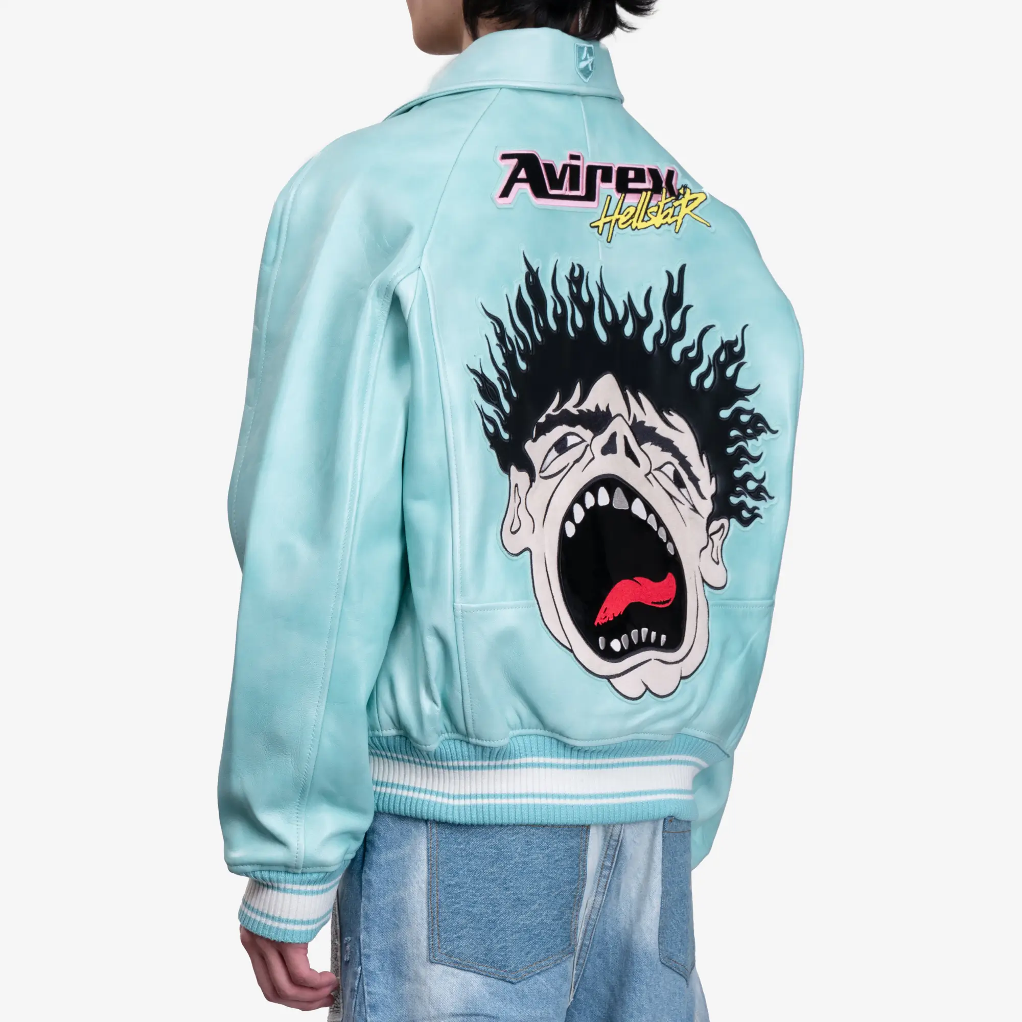 Avirex Icon Leather Jacket - Image 4