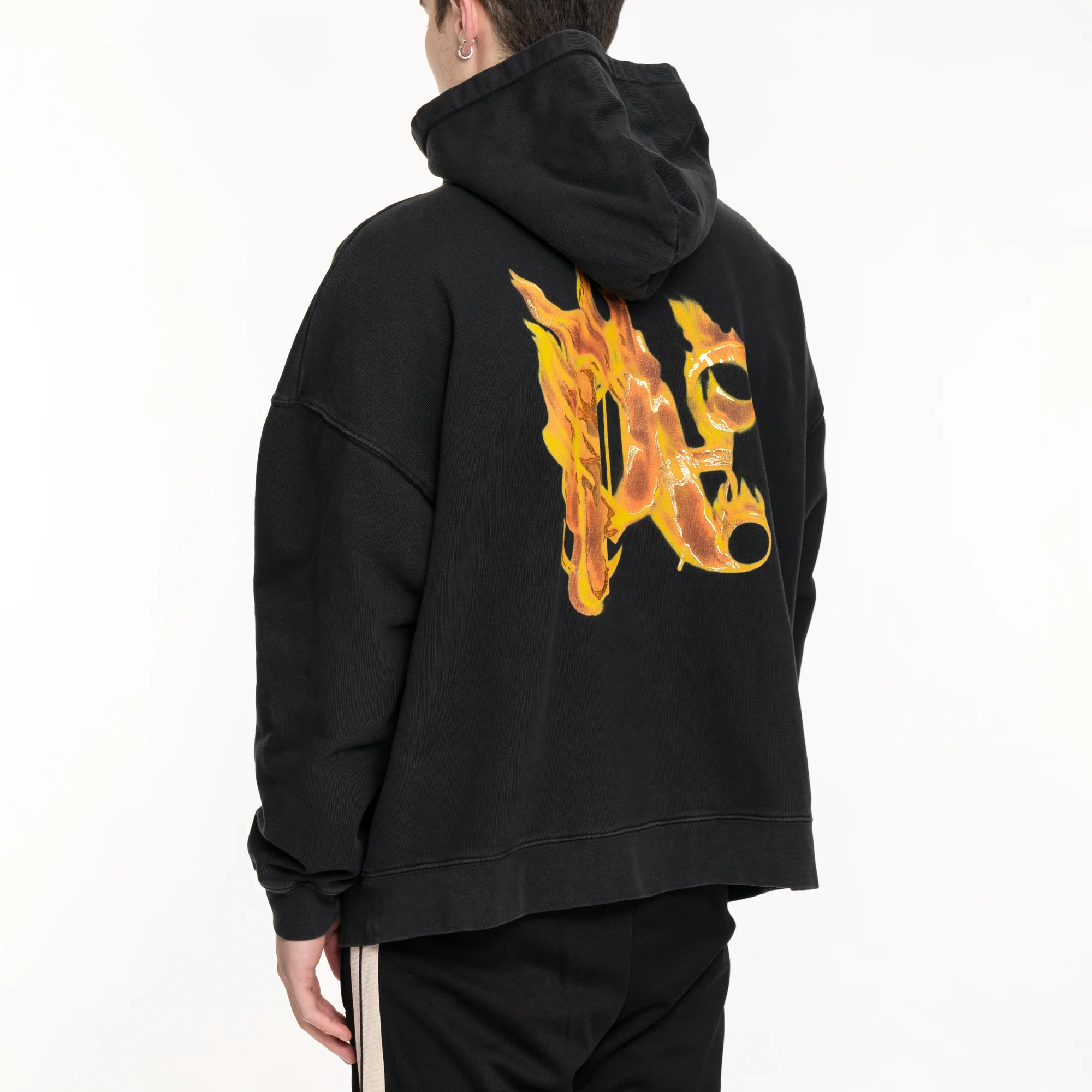 Back Burning Monogram Hoody - Image 4