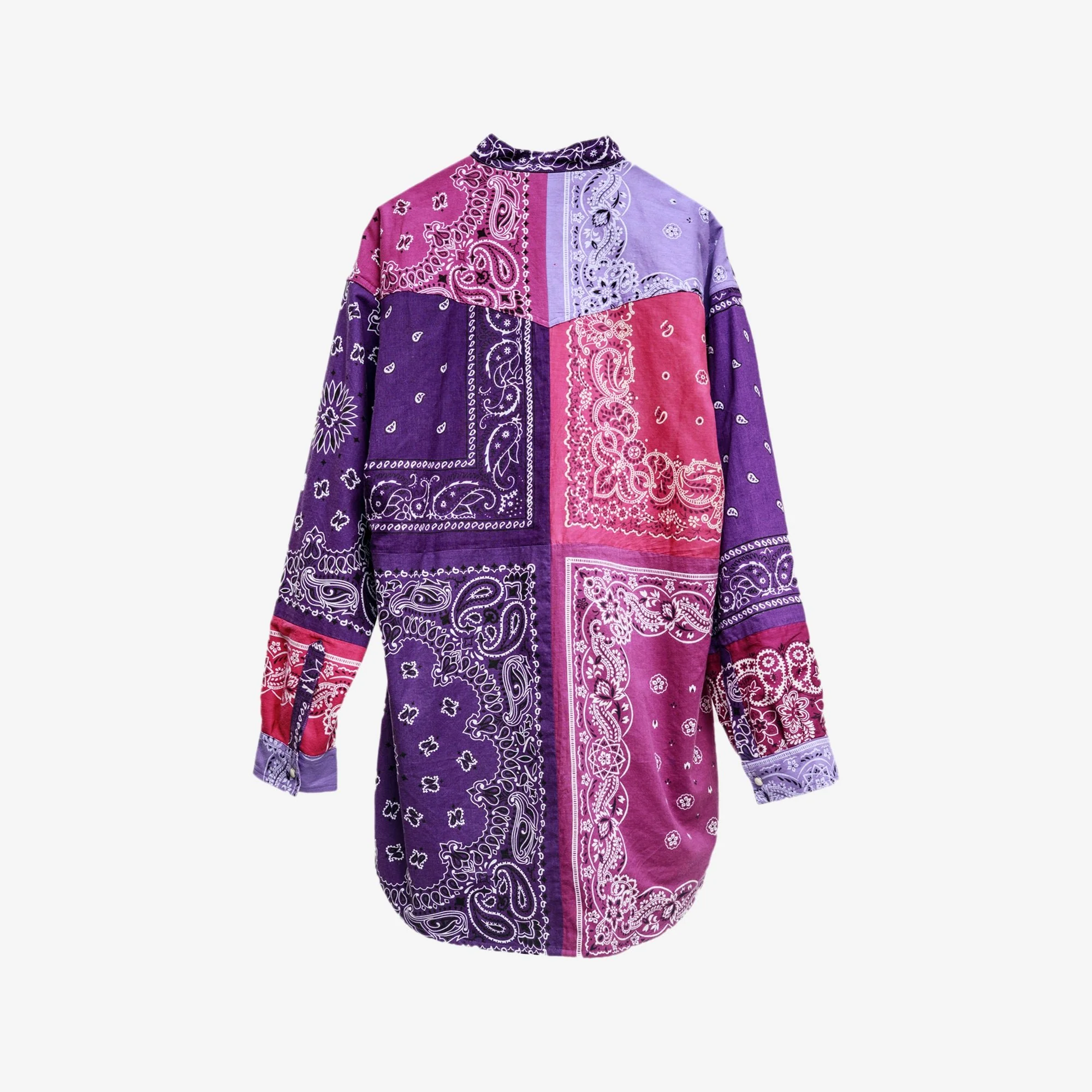 Bandana Patchwork LS Shirt - Image 6