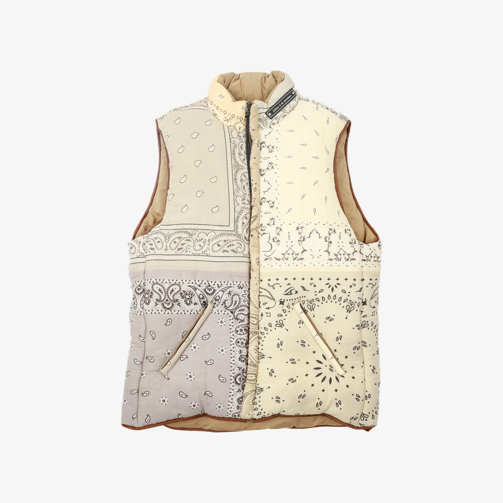 Bandana Patchwork Reverse Vest - Image 7