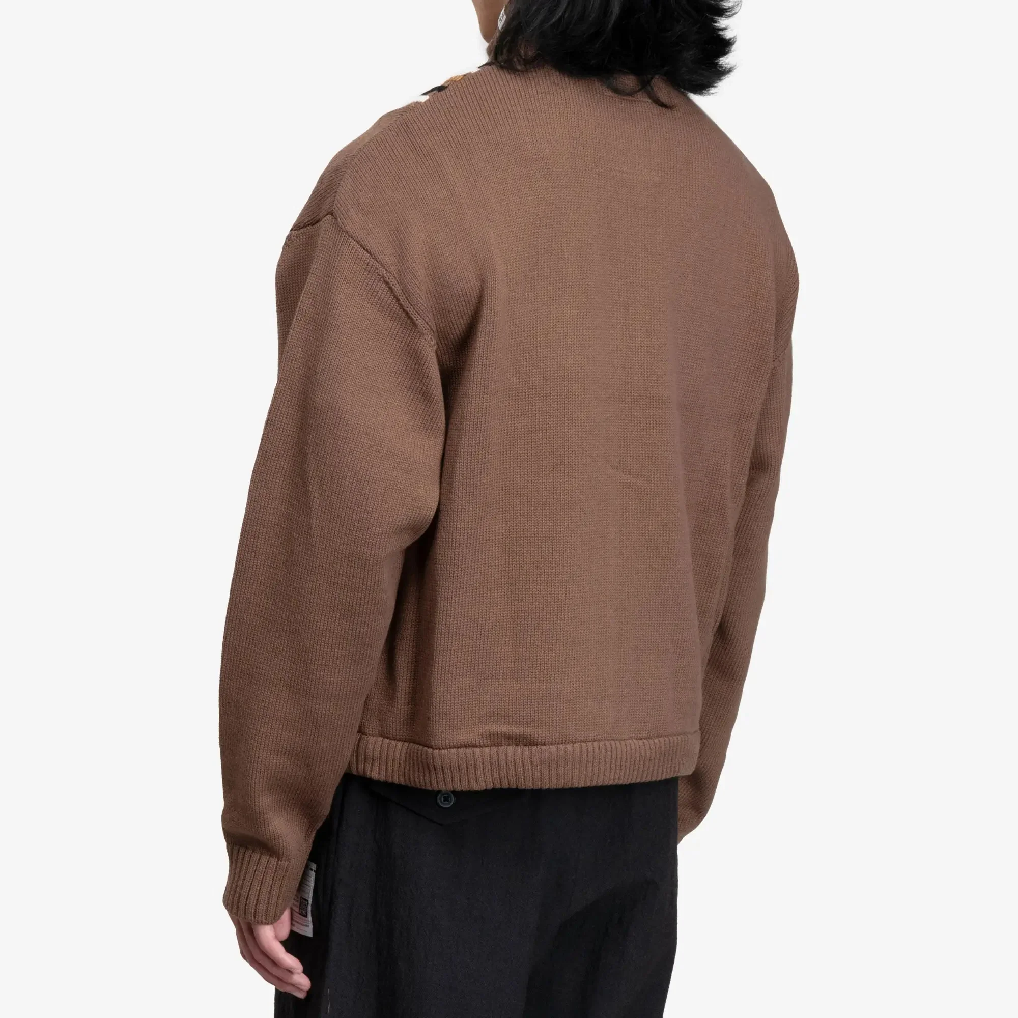 Bedwin Bulky Knit Zip Cardigan - Image 4