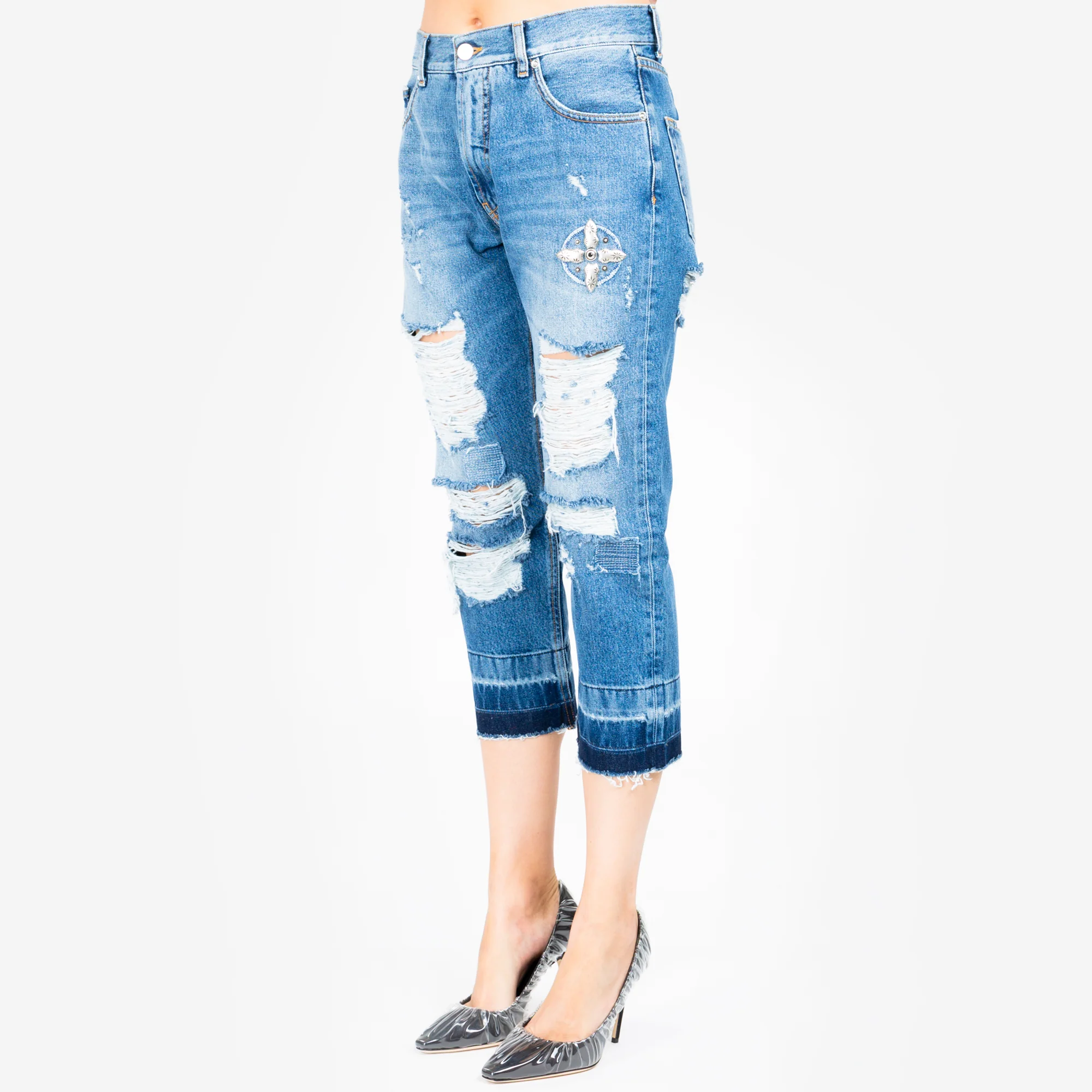 Womens Beth Boyfriend Jeans - Image 2