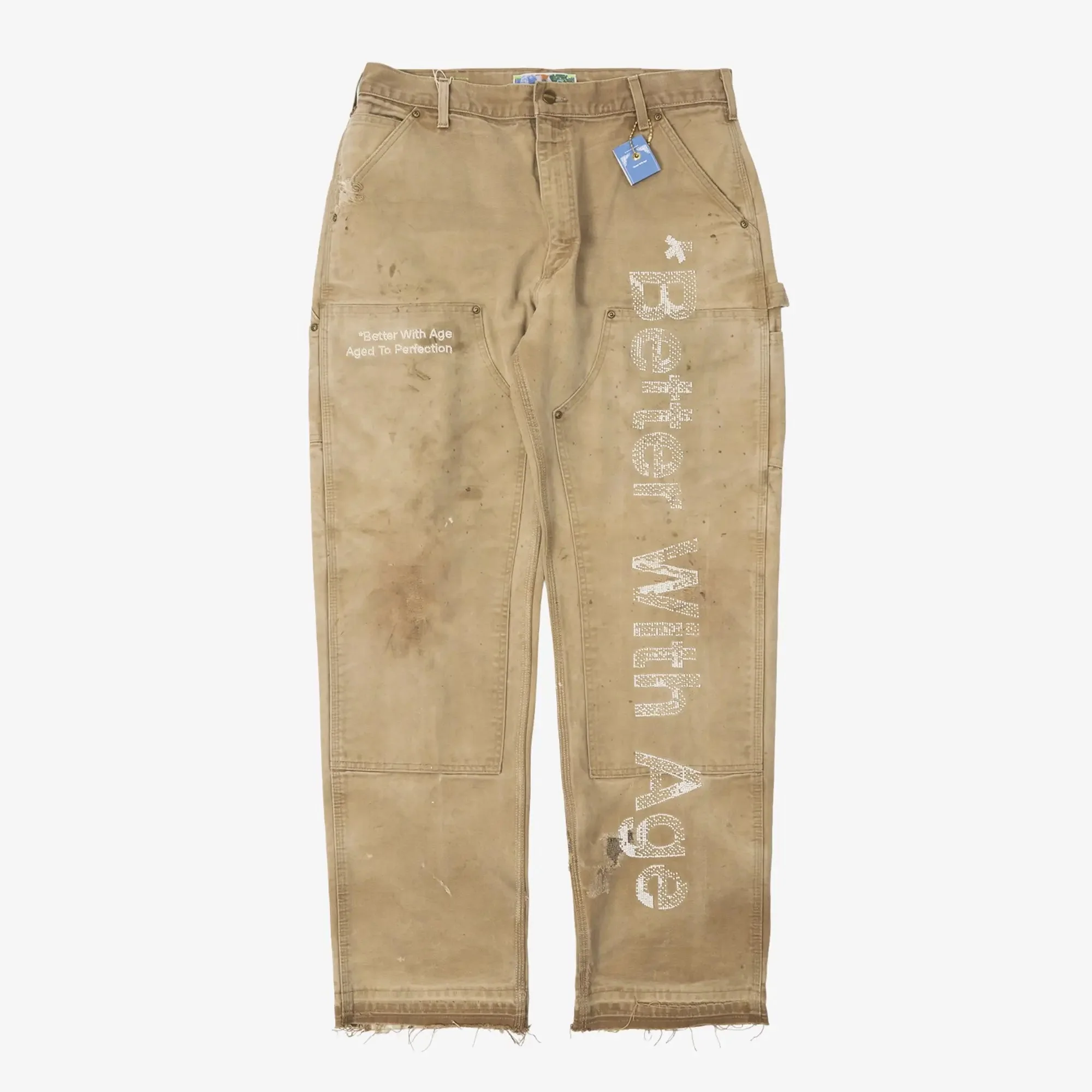 Forgot Hand Bead Dbl Knee Pants - Image 3