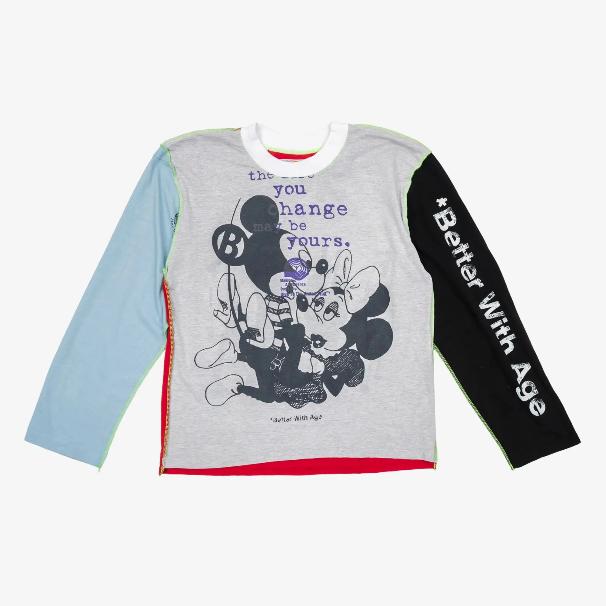 Gently Reversible Long Sleeve T-Shirt